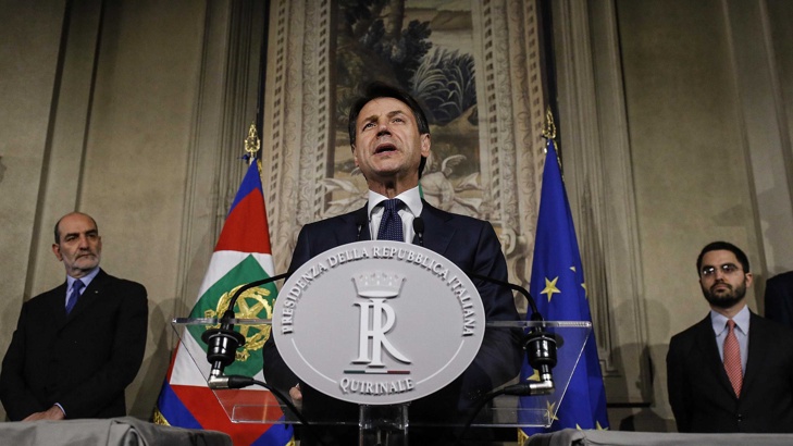 Съставът на новото правителство на Италия което предстои да премине