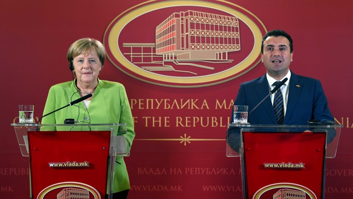 Заев Германия силно подкрепя Македония за НАТО и ЕСГермания е