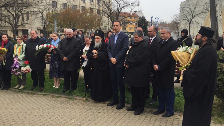 Потомци на спасени евреи изградиха мемориал в Бургас