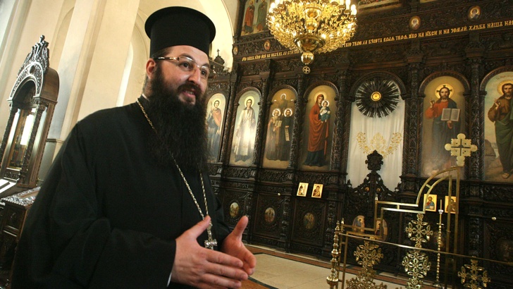 Архимандрит Василий подчерта огромните заслуги за българския народ и църква, които имат Солунските братя.