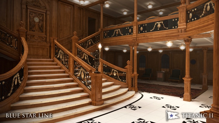 "Титаник II" ще пресъздаде оригиналния исторически интериор на прешественика си