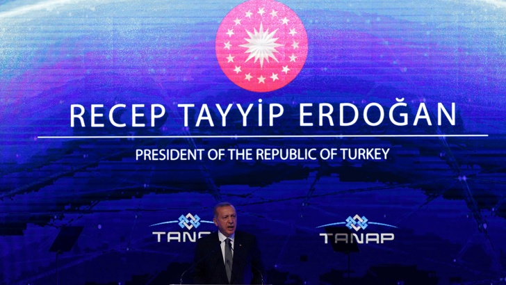 Газопроводът ТАНАП от Азербайджан за Турция започна работа Част от