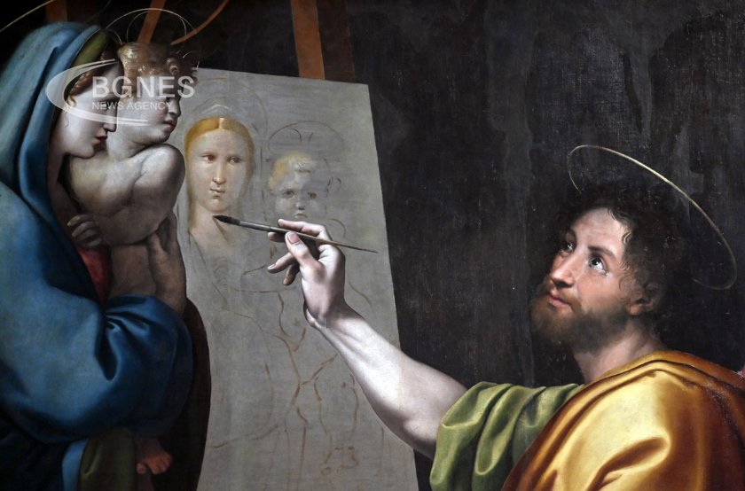 A 500-year-old Raphael painting is partly the work of another artist