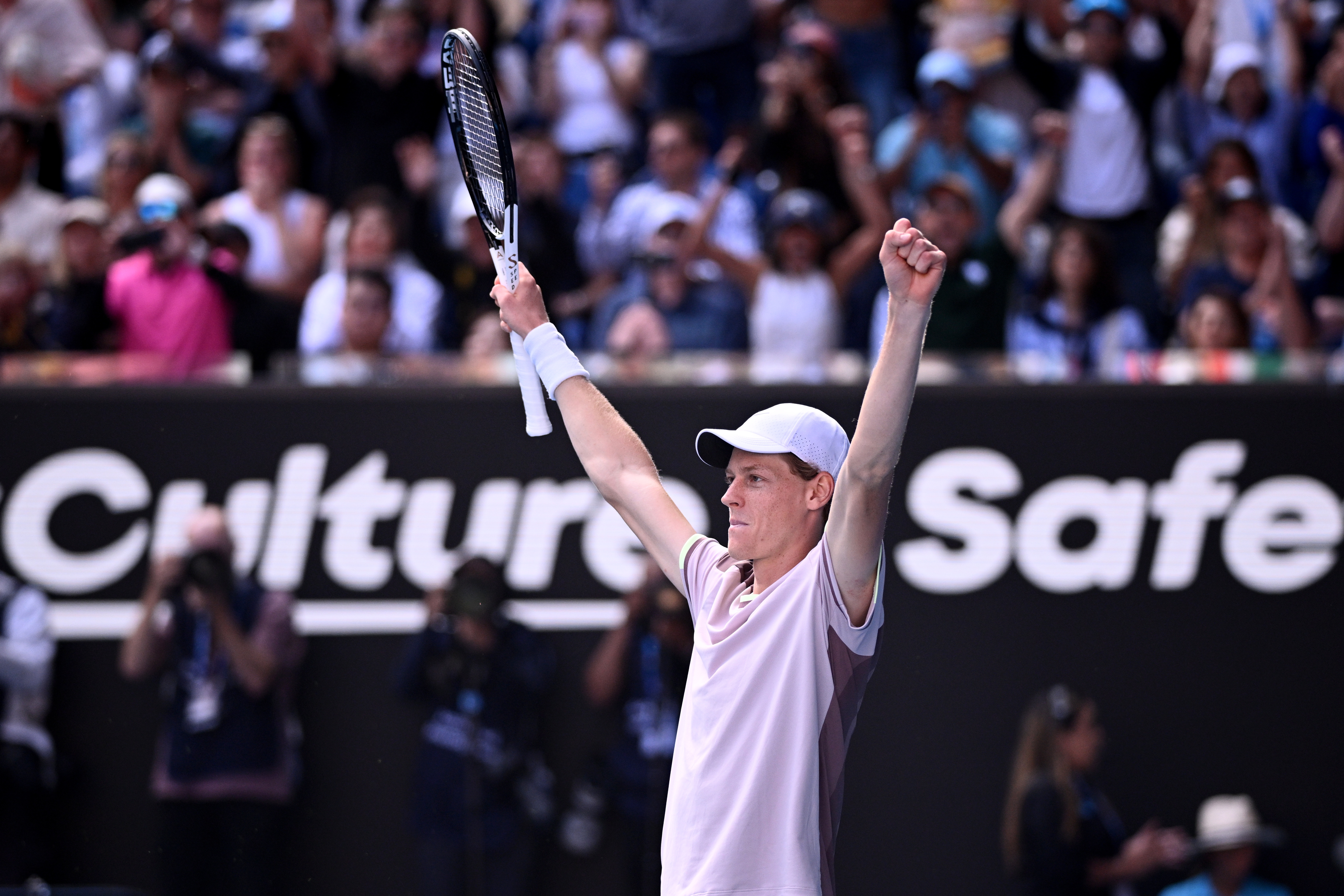 Sinner ousts Djokovic, secures spot in Australian Open final