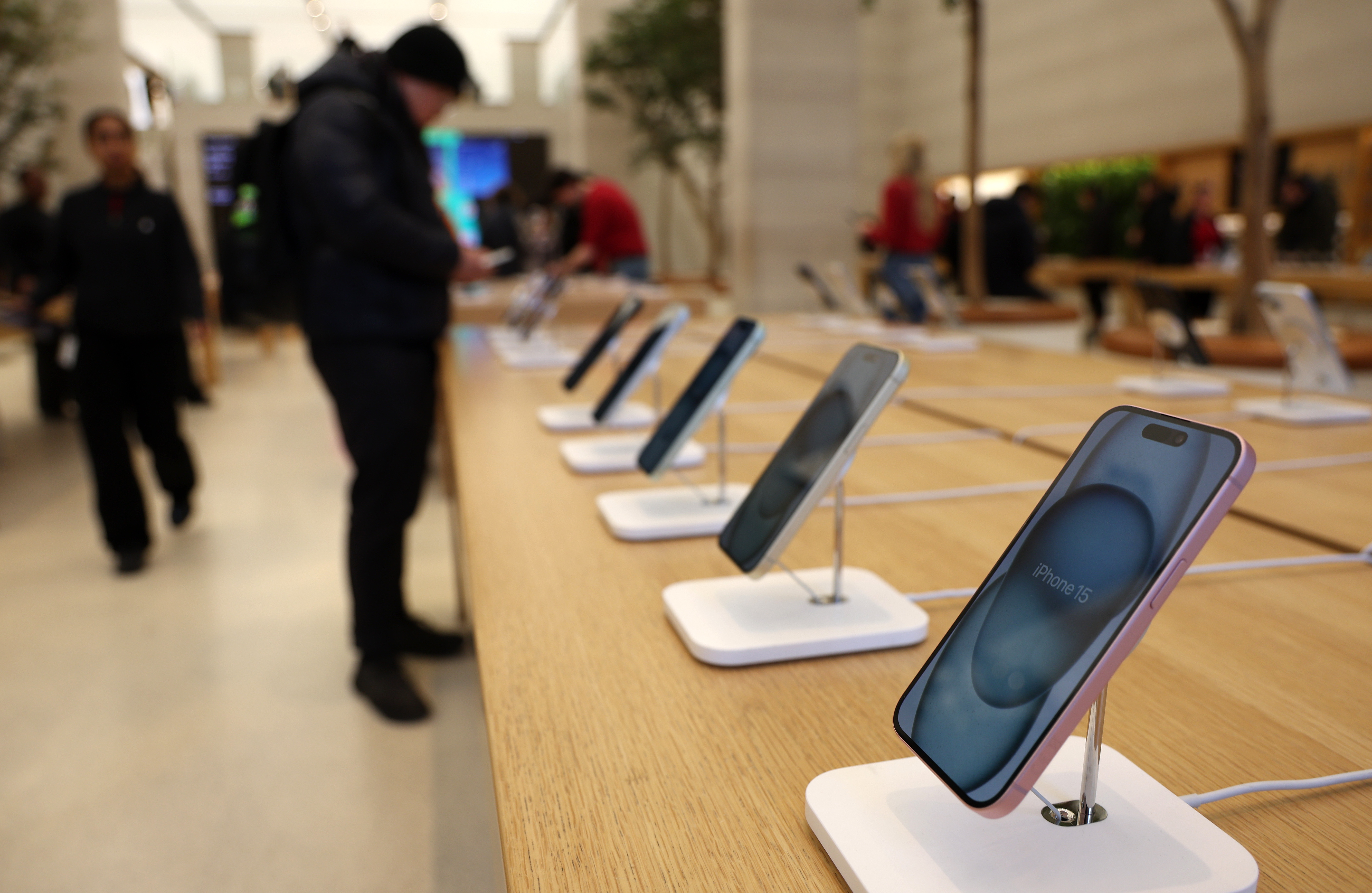 Apple's iPhone topped the smartphone sales chart in China for the first time