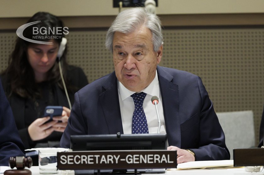 Guterres: It is time for a humanitarian ceasefire before a gigantic tragedy occurs in Gaza