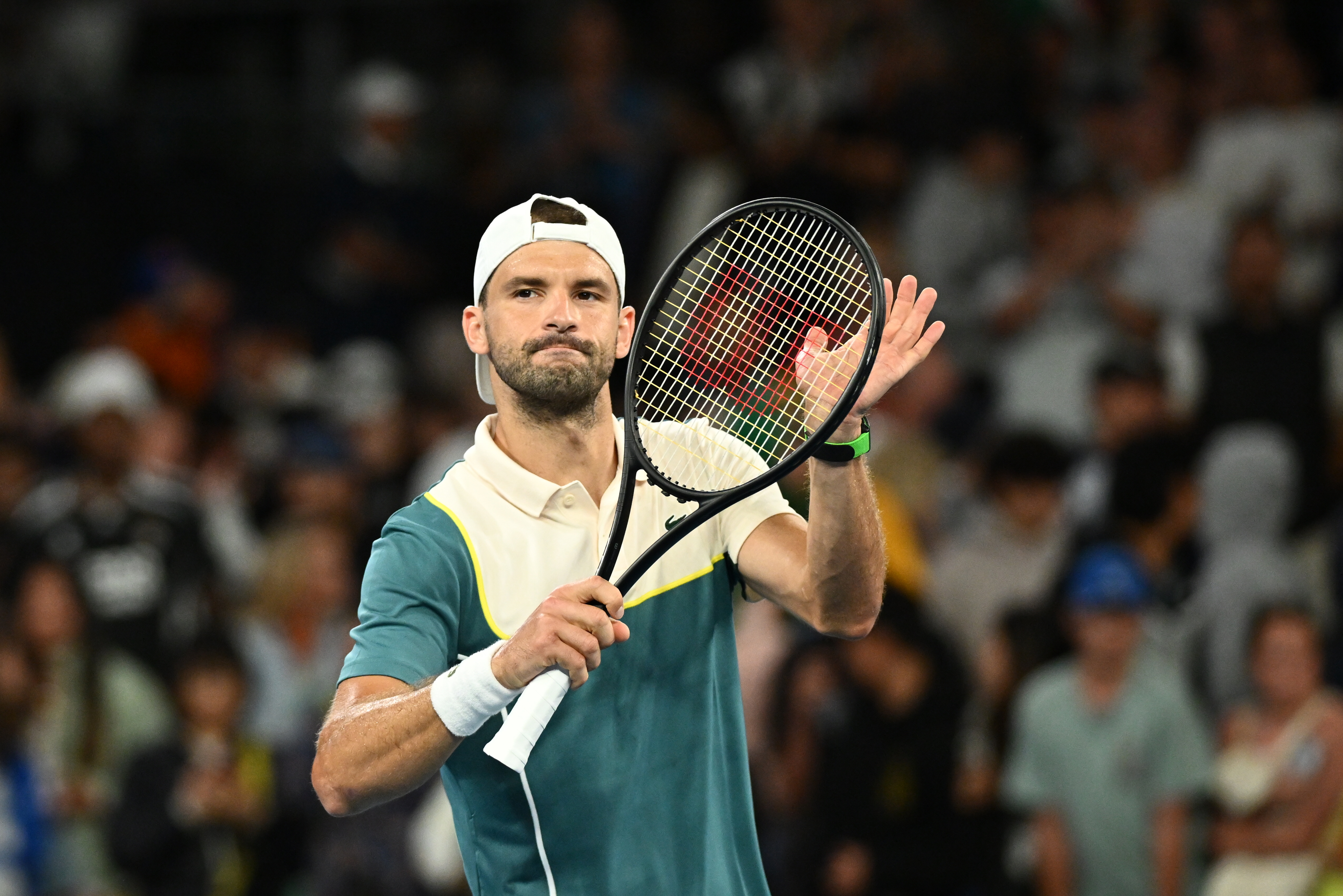 Dimitrov overcomes Sonego at the start in Rotterdam