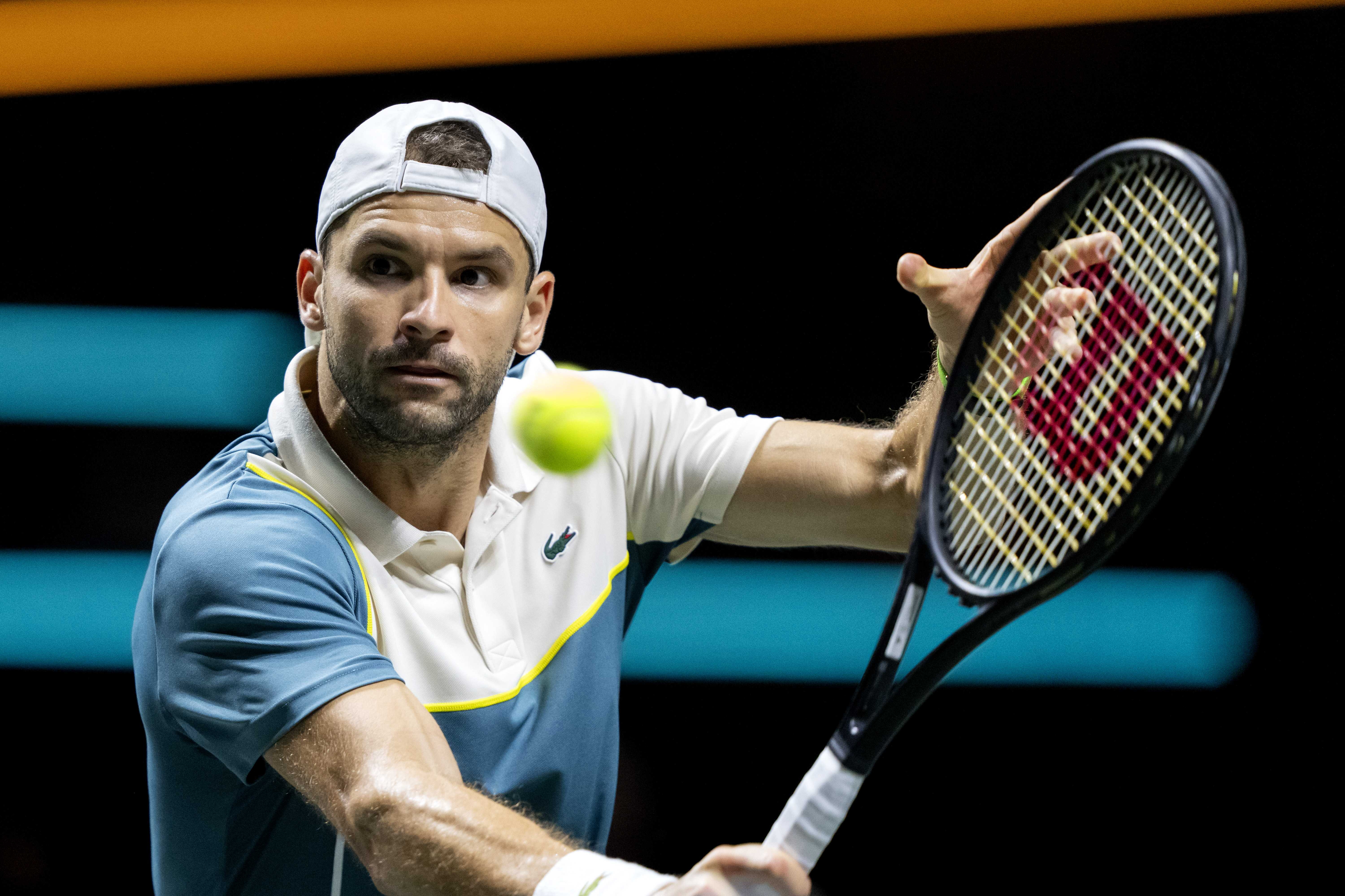 Dimitrov beats tough Kazakh for third semi-final in 2024