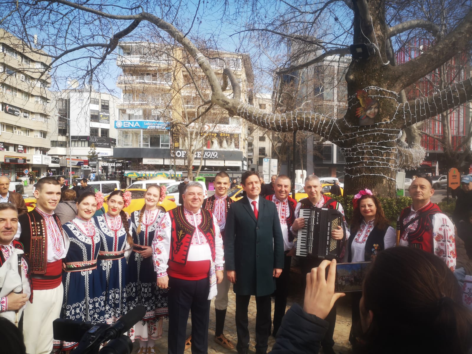 Bulgarian folklore and martenitsas fascinated the Turkish capital Ankara