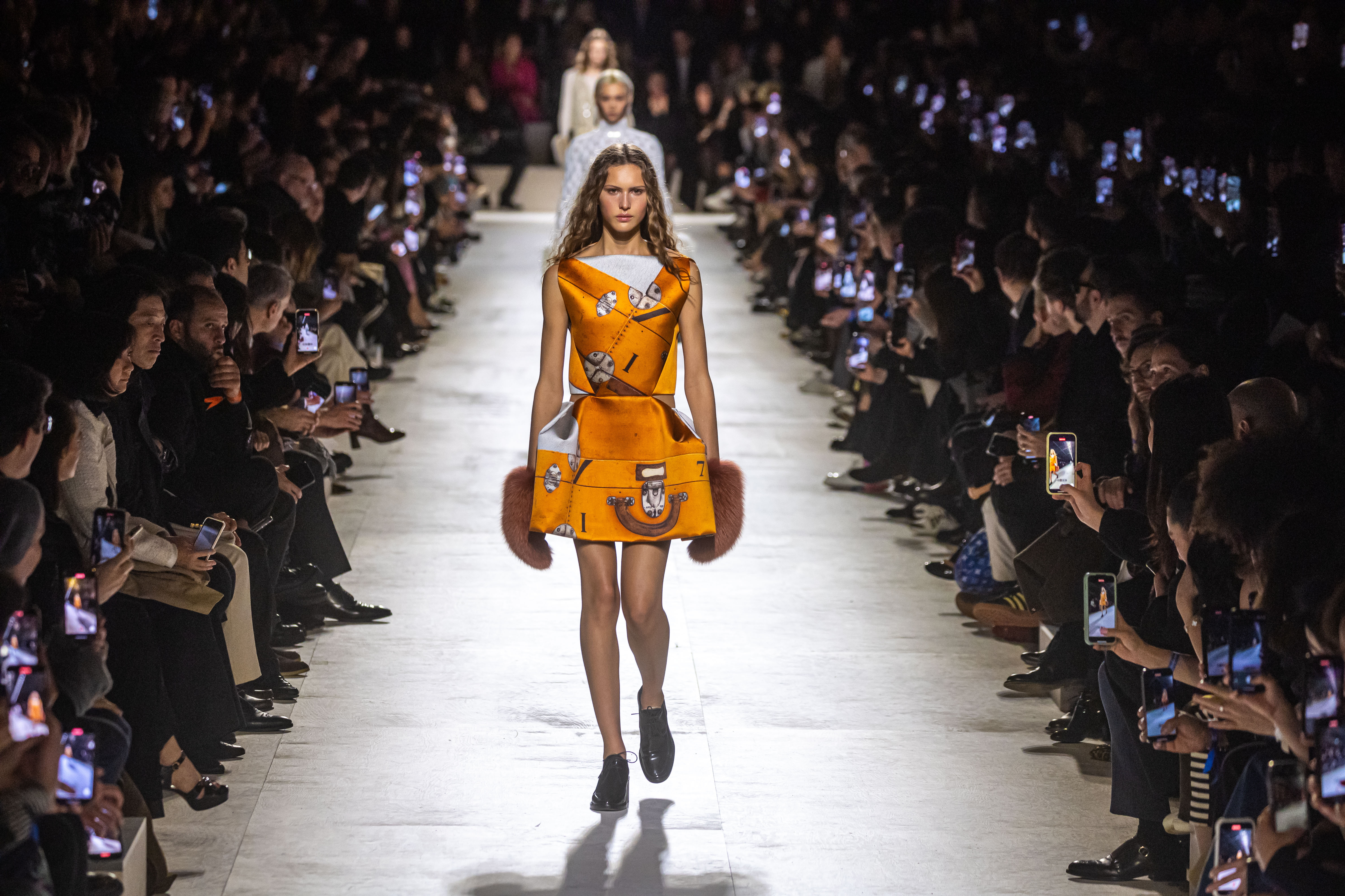 Nicolas Ghesquiere presents his Louis Vuitton 10th anniversary show in Paris