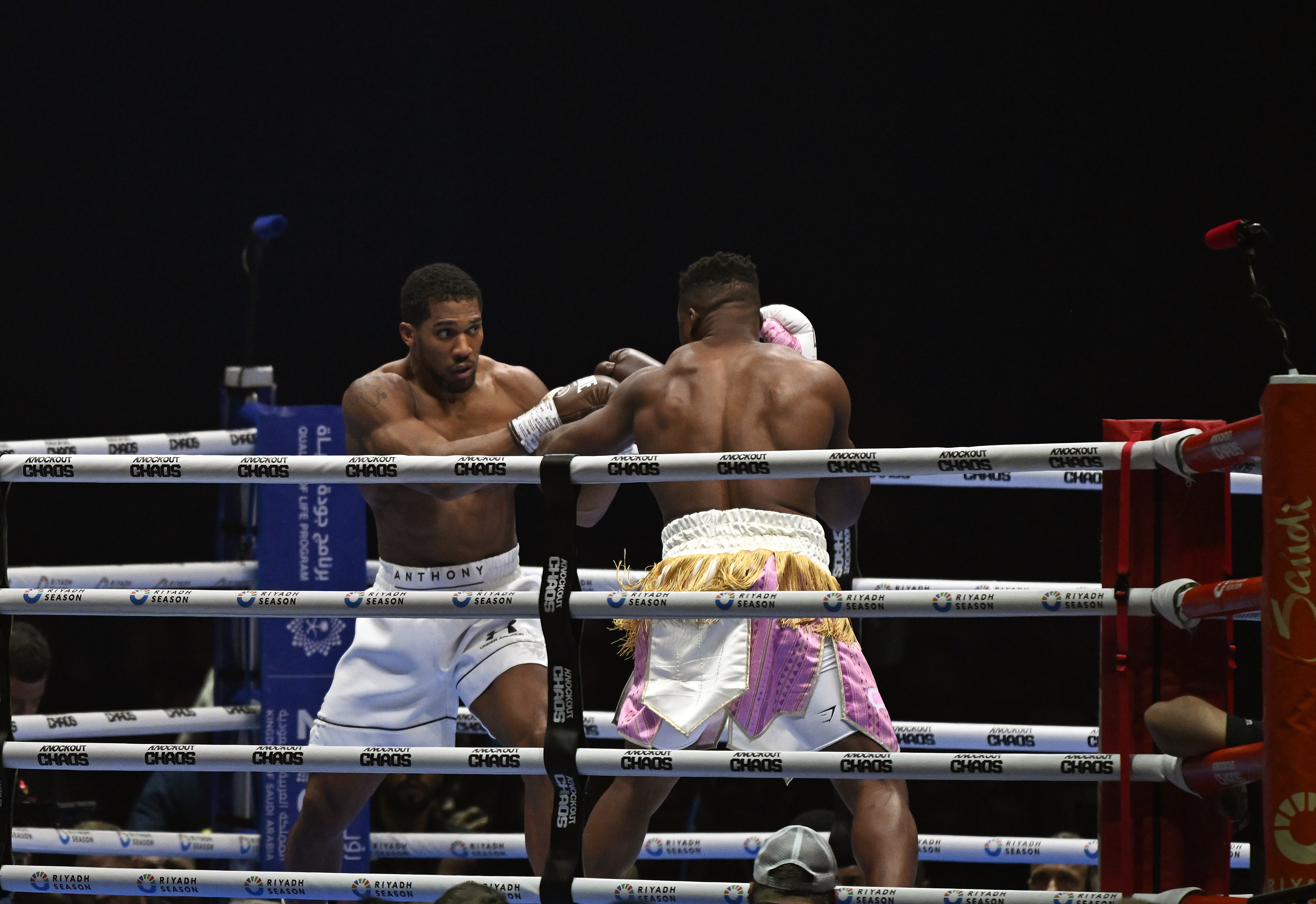 Joshua knocks out Ngannou in second round in Riyadh