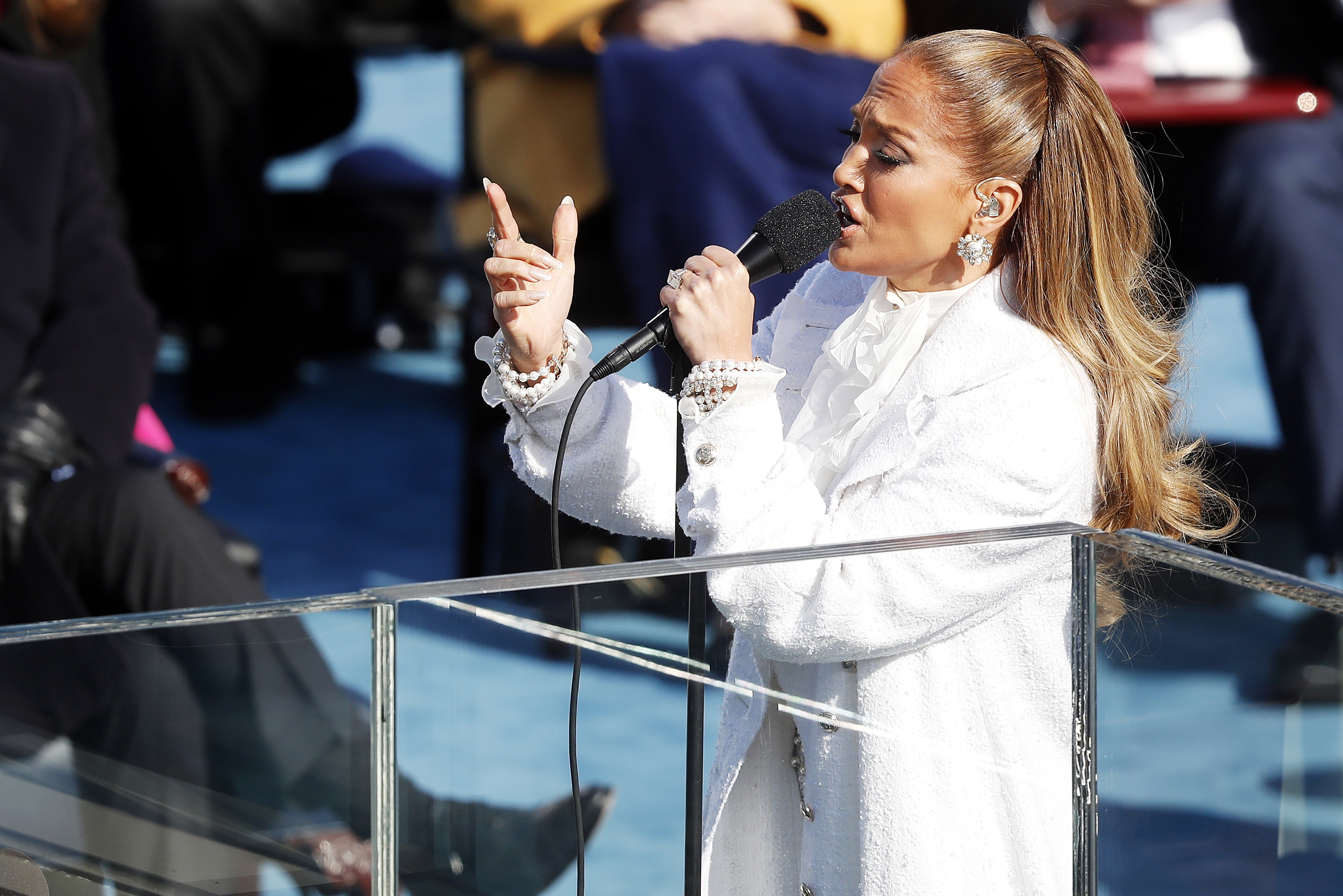 Jennifer Lopez showed up in $10,000 shoes at a basketball game