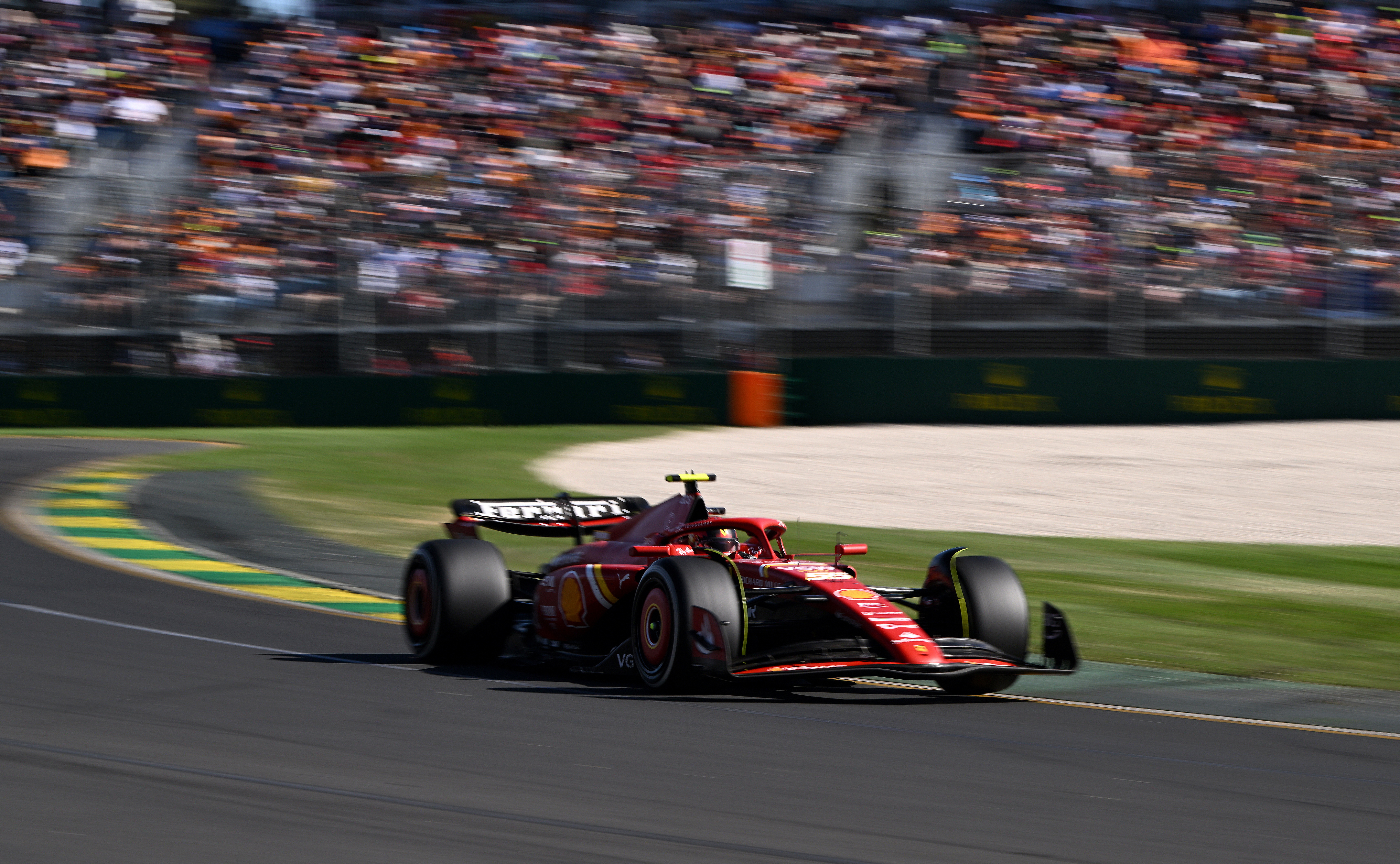 Carlos Sainz tops everyone in the Australian Grand Prix