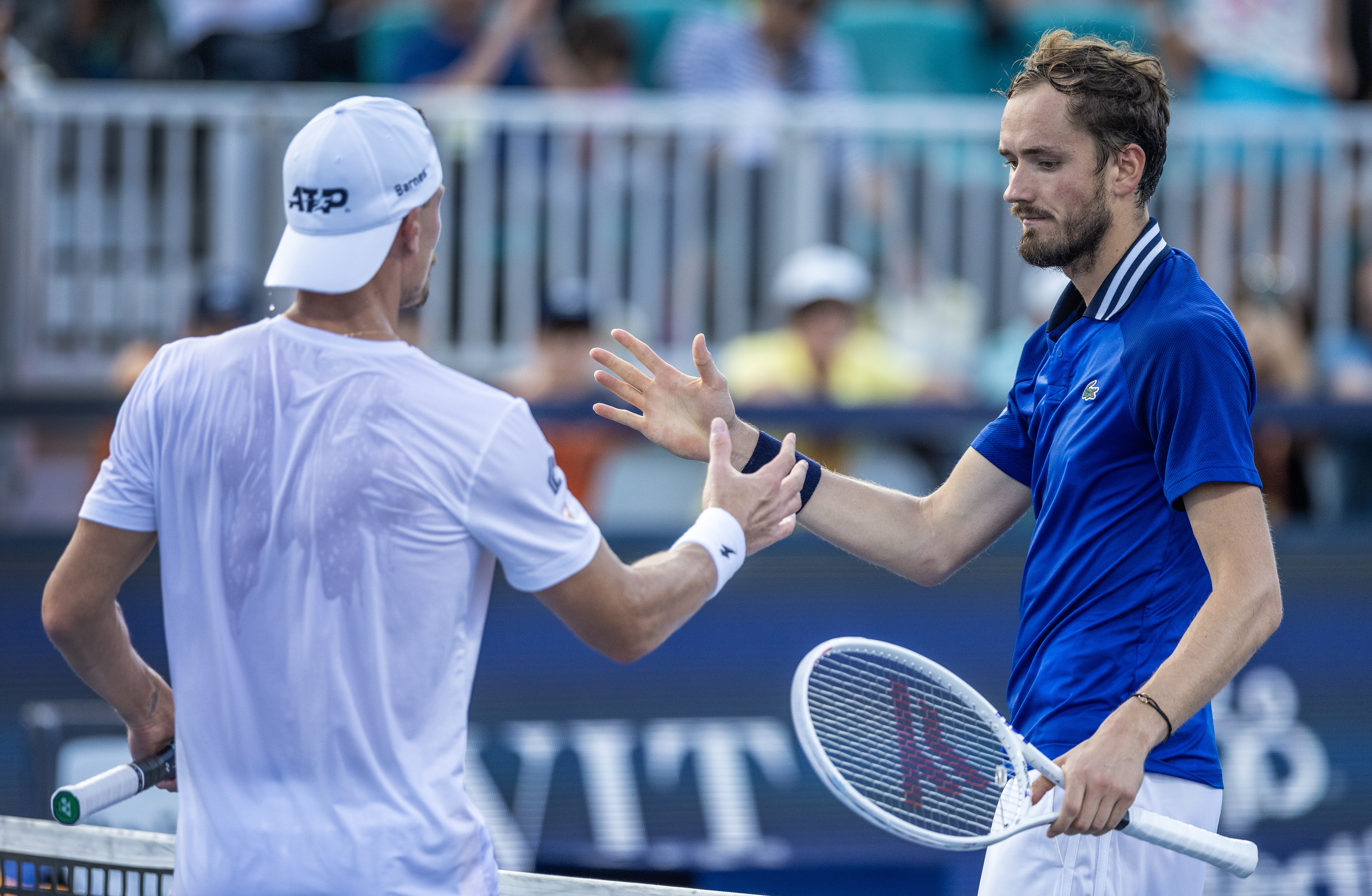 Medvedev begins succcessful title defence in Miami, Sabalenka is out in third round