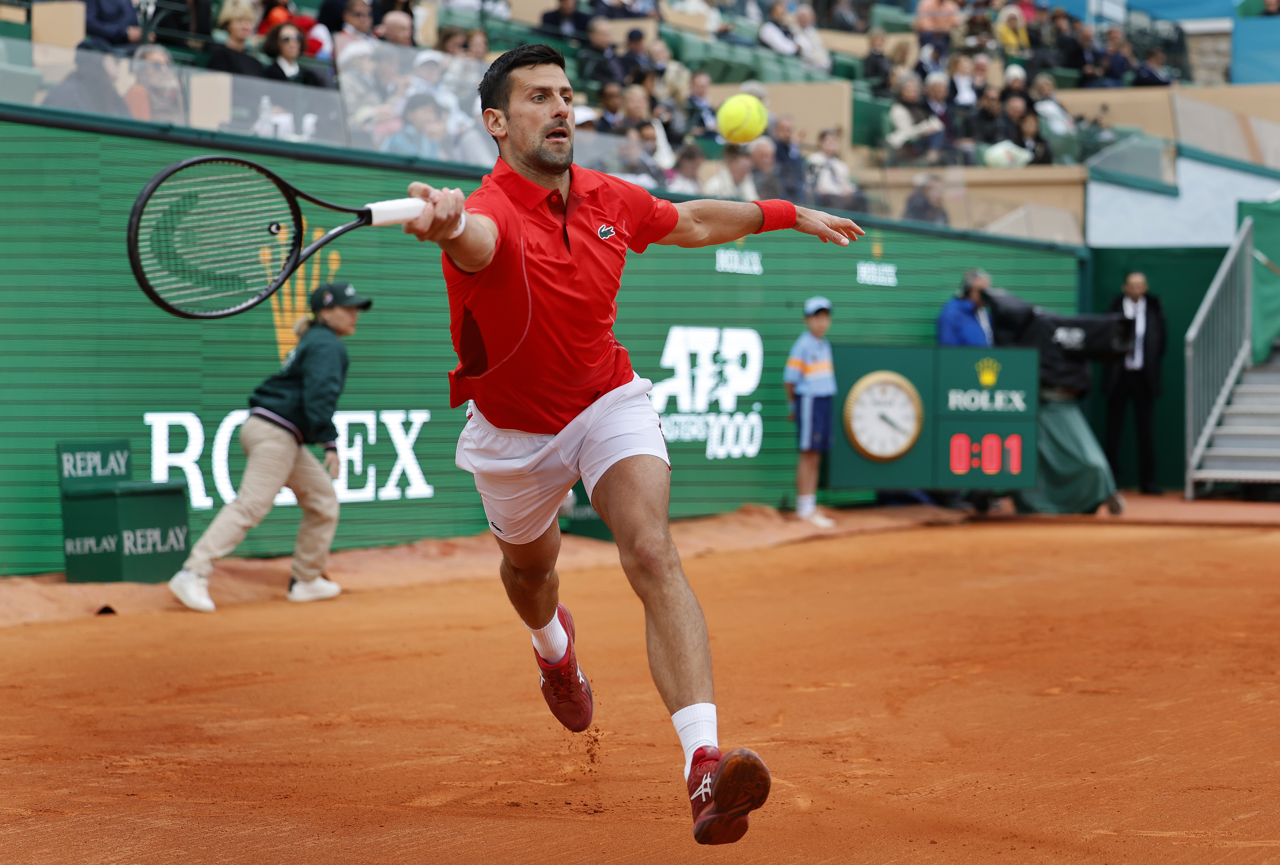 Djokovic with an express victory at the start in Monte-Carlo