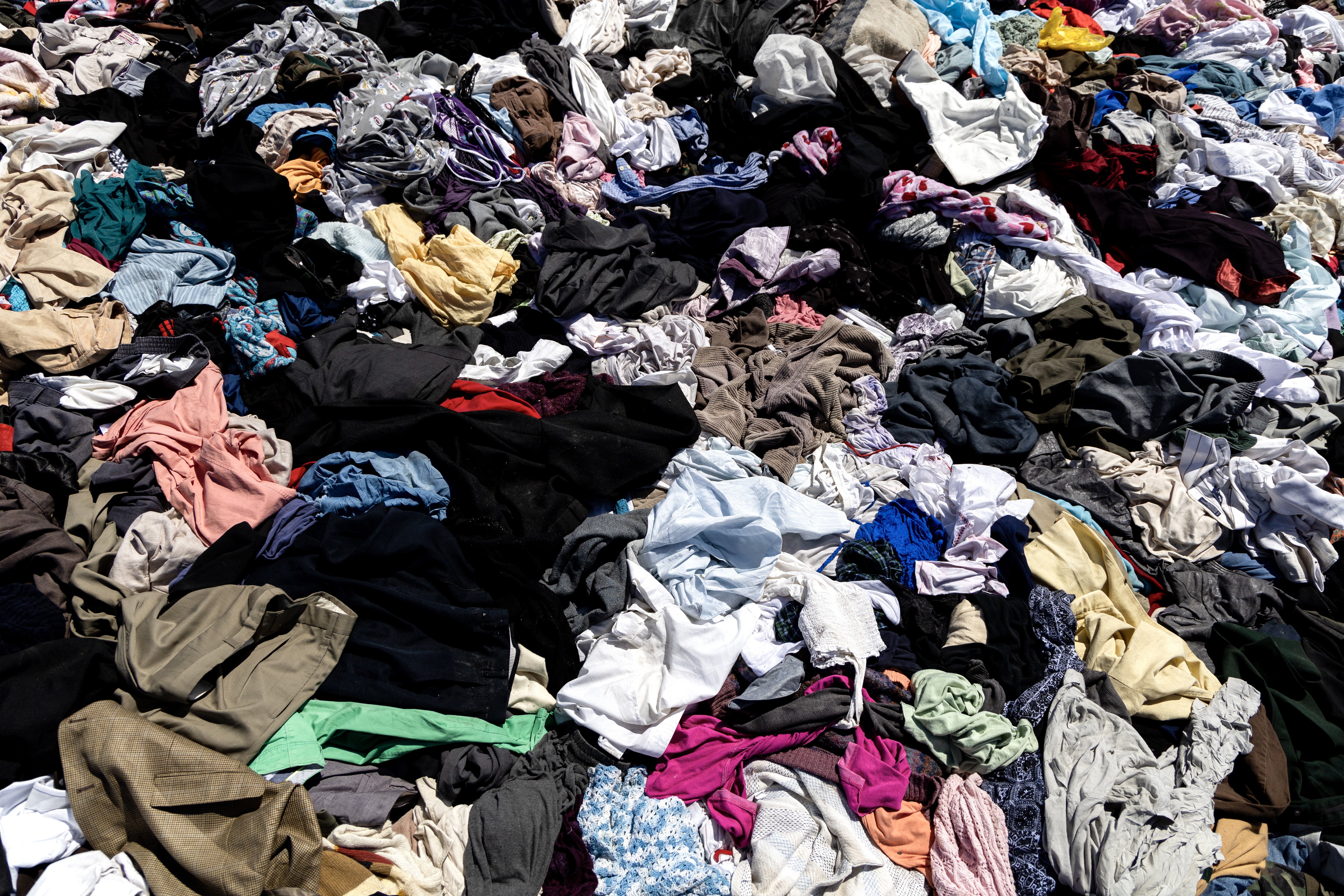 Mountains of discarded clothes in Chile show the negatives of fast fashion