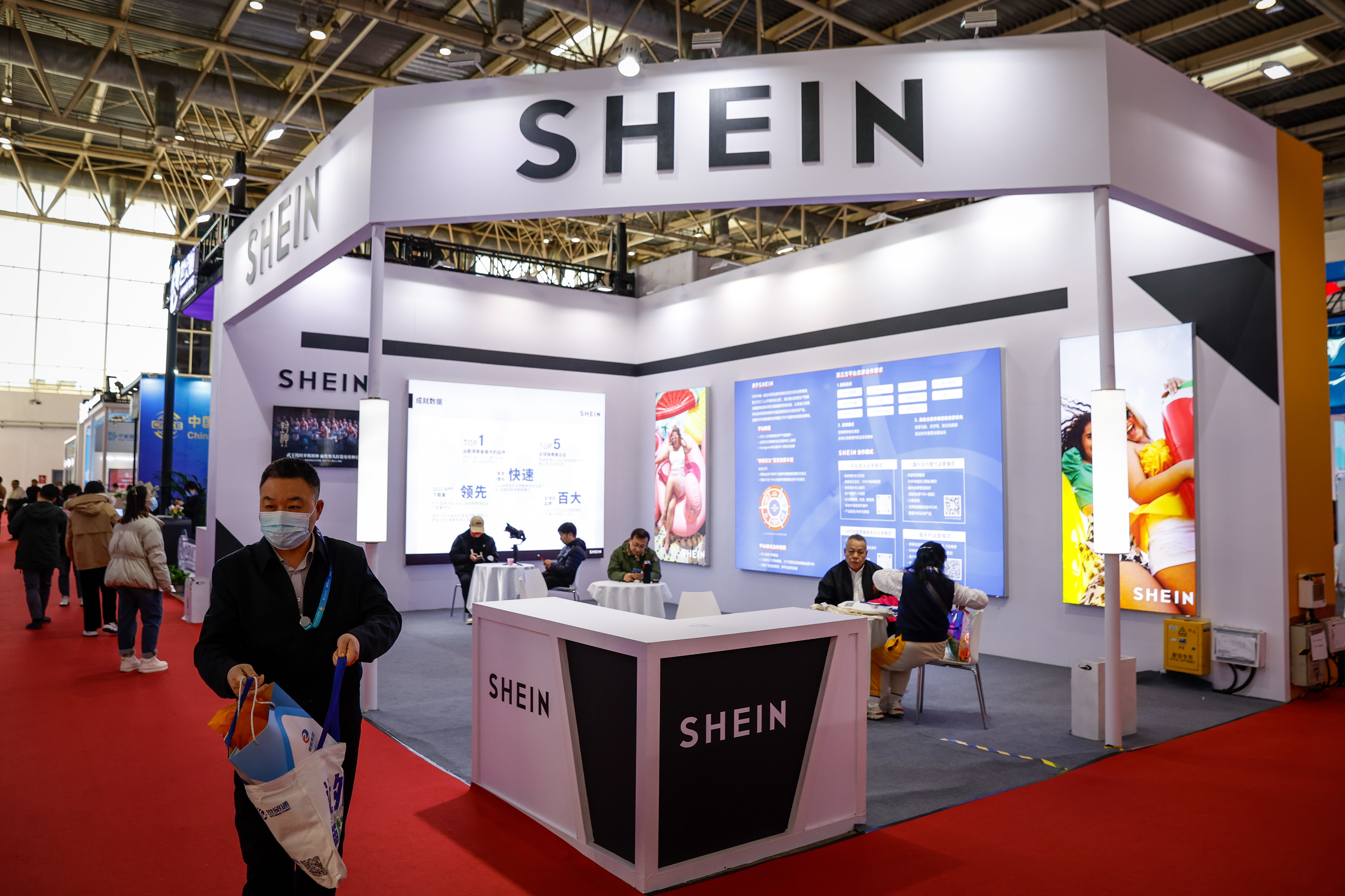 Shein incorporates a logistics infrastructure for outside sales in the United States