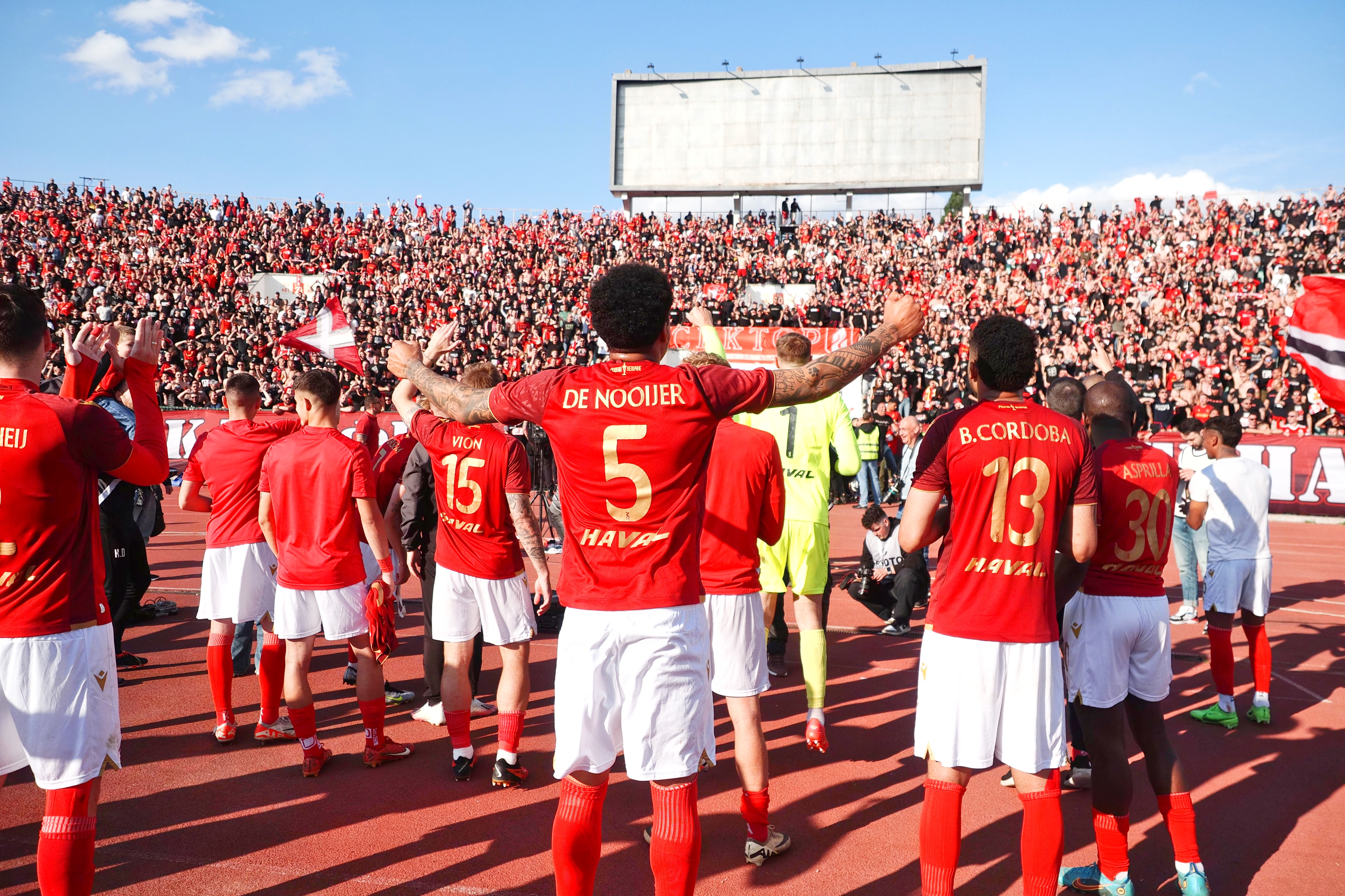 CSKA beat Levski in one half in the football derby of Bulgaria