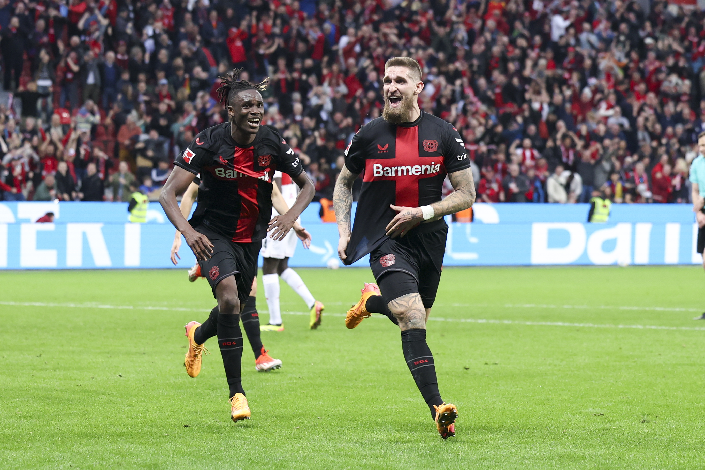 Leverkusen's unbeaten run reaches 46 matches after late drama with Stuttgart