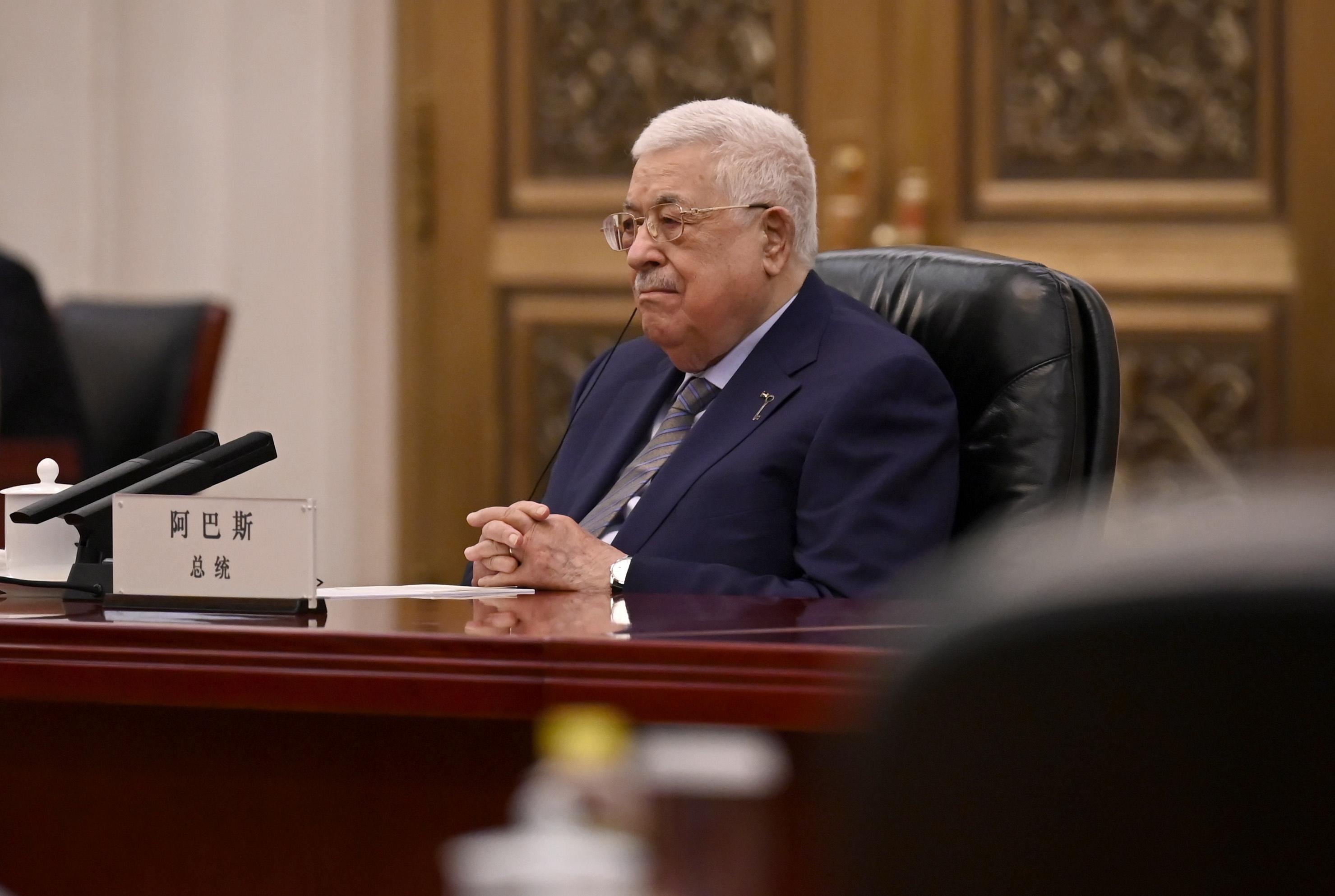 Palestinian leader Abbas says only US can stop Rafah invasion 'disaster'