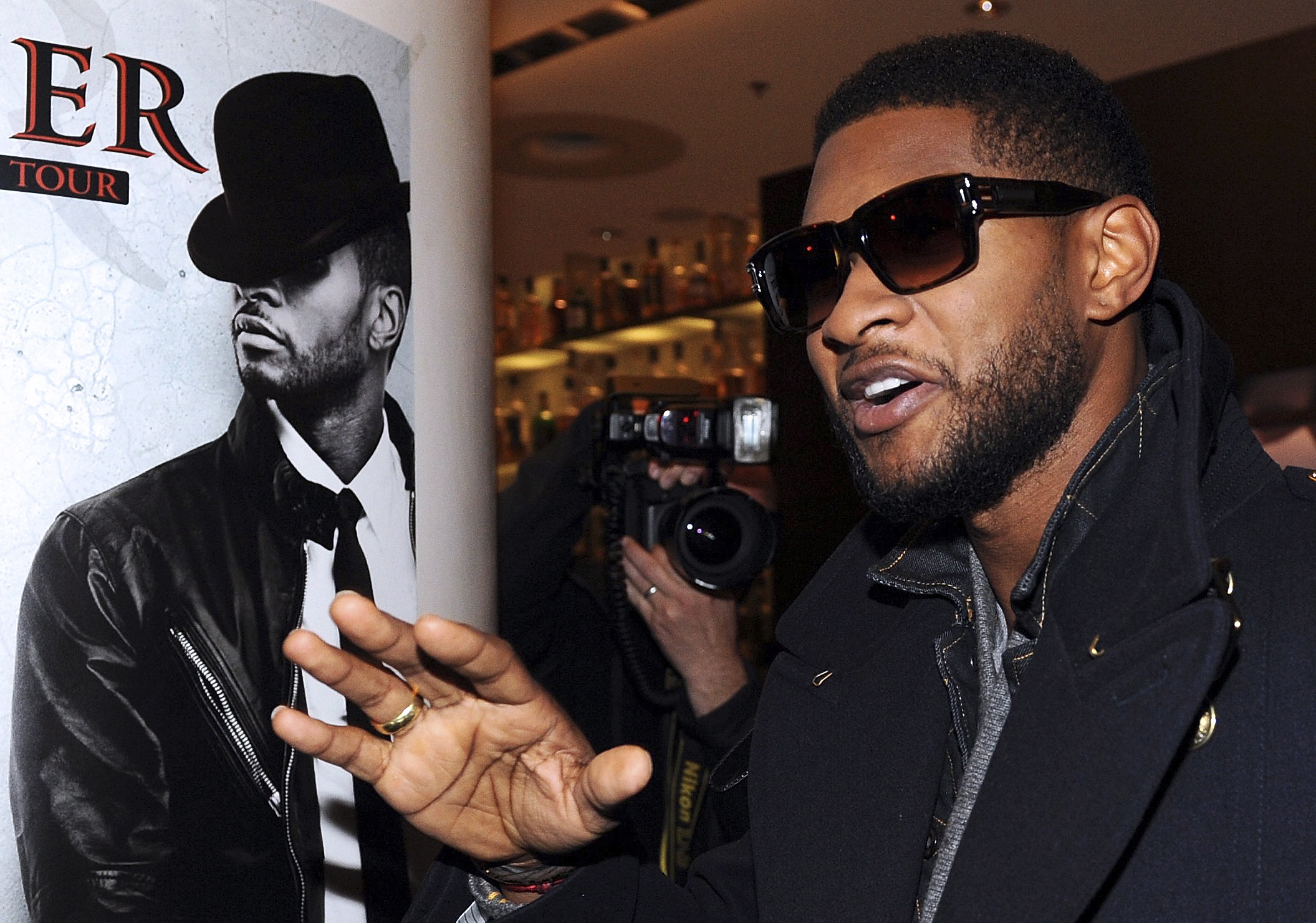 Usher Raymond Wears Valentino