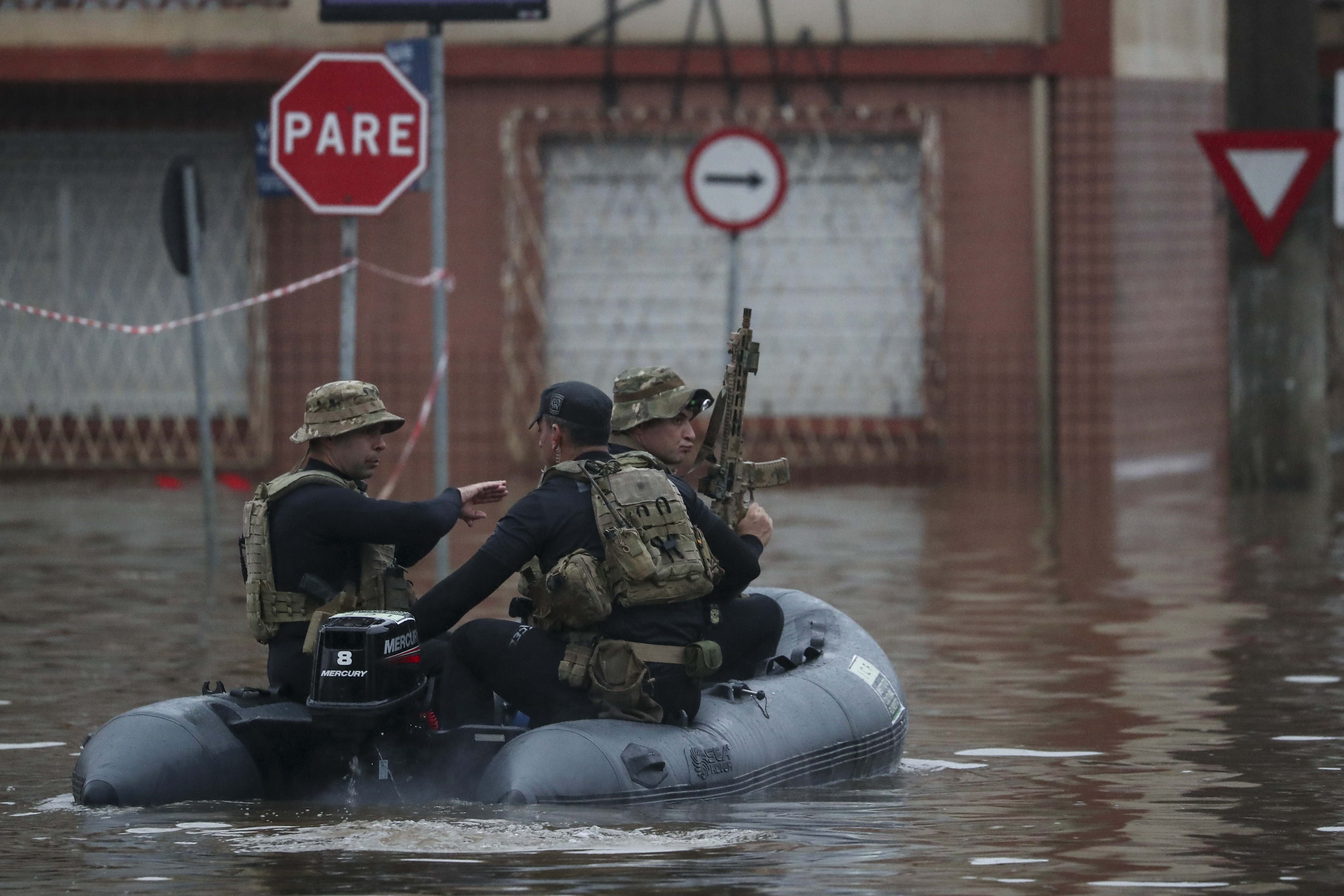 Rescue operations in flooded southern Brazil continue