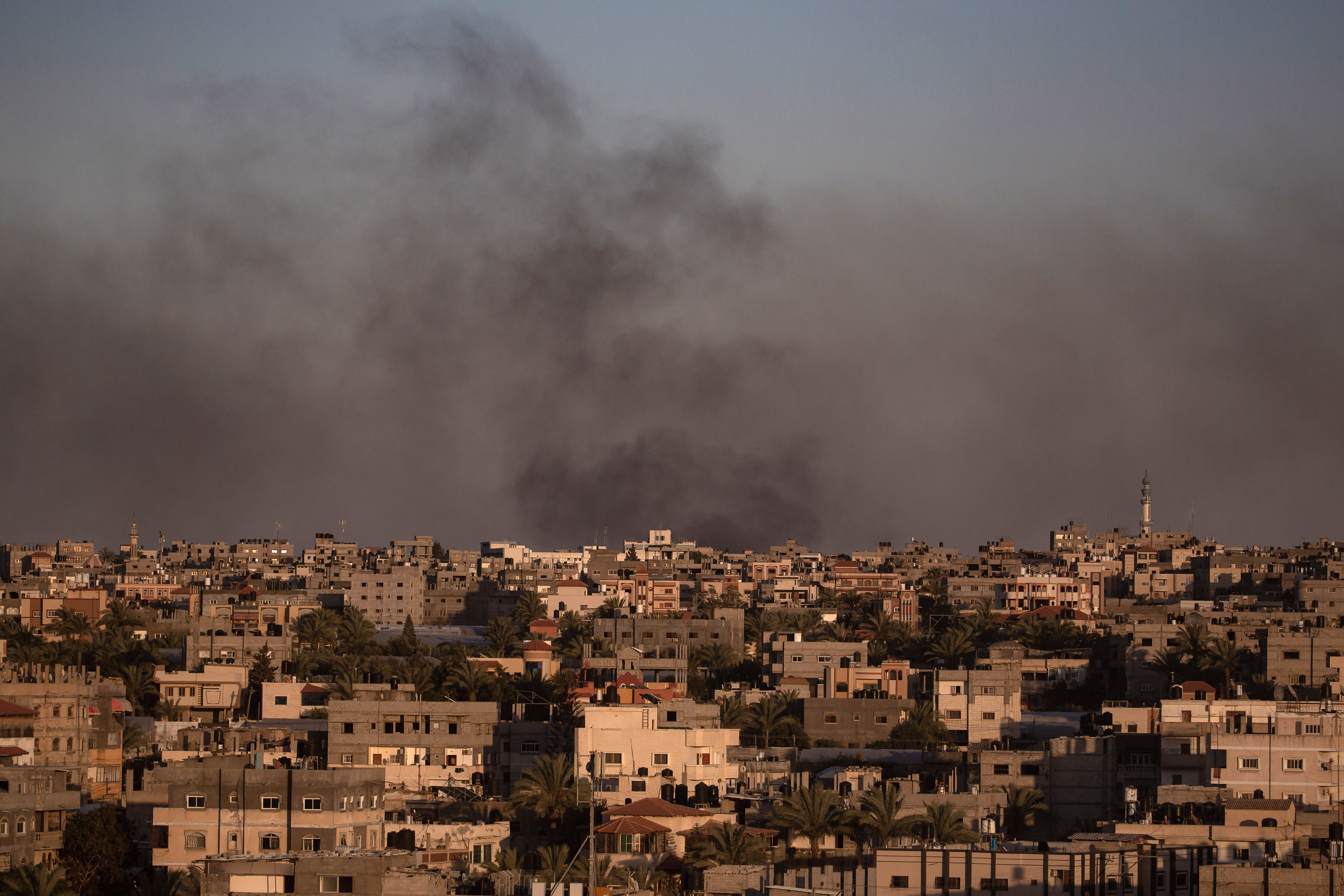 35 people died after an Israeli strike on a center for displaced people in Rafah