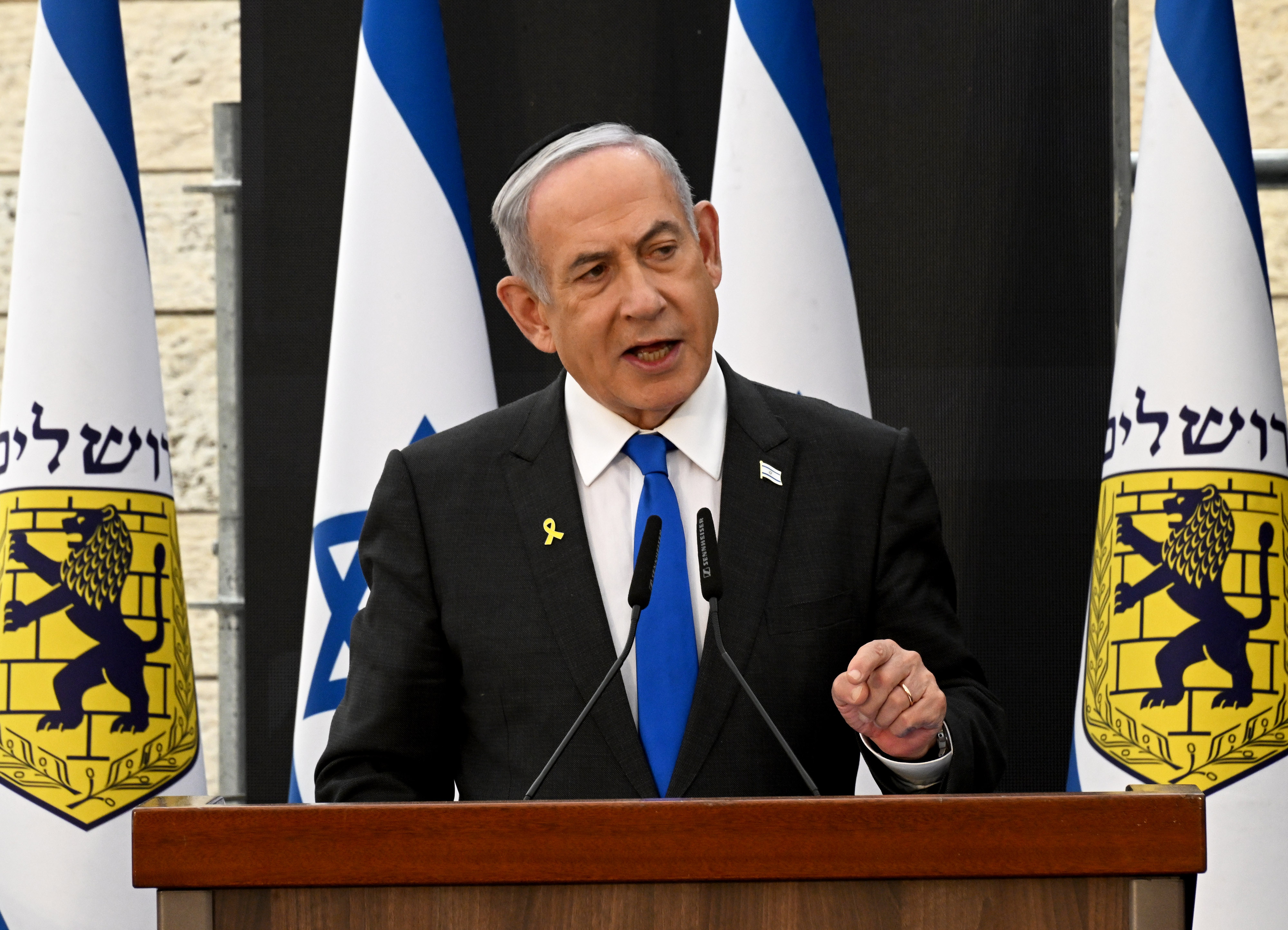 Netanyahu reiterates his call for the 'destruction' of Hamas