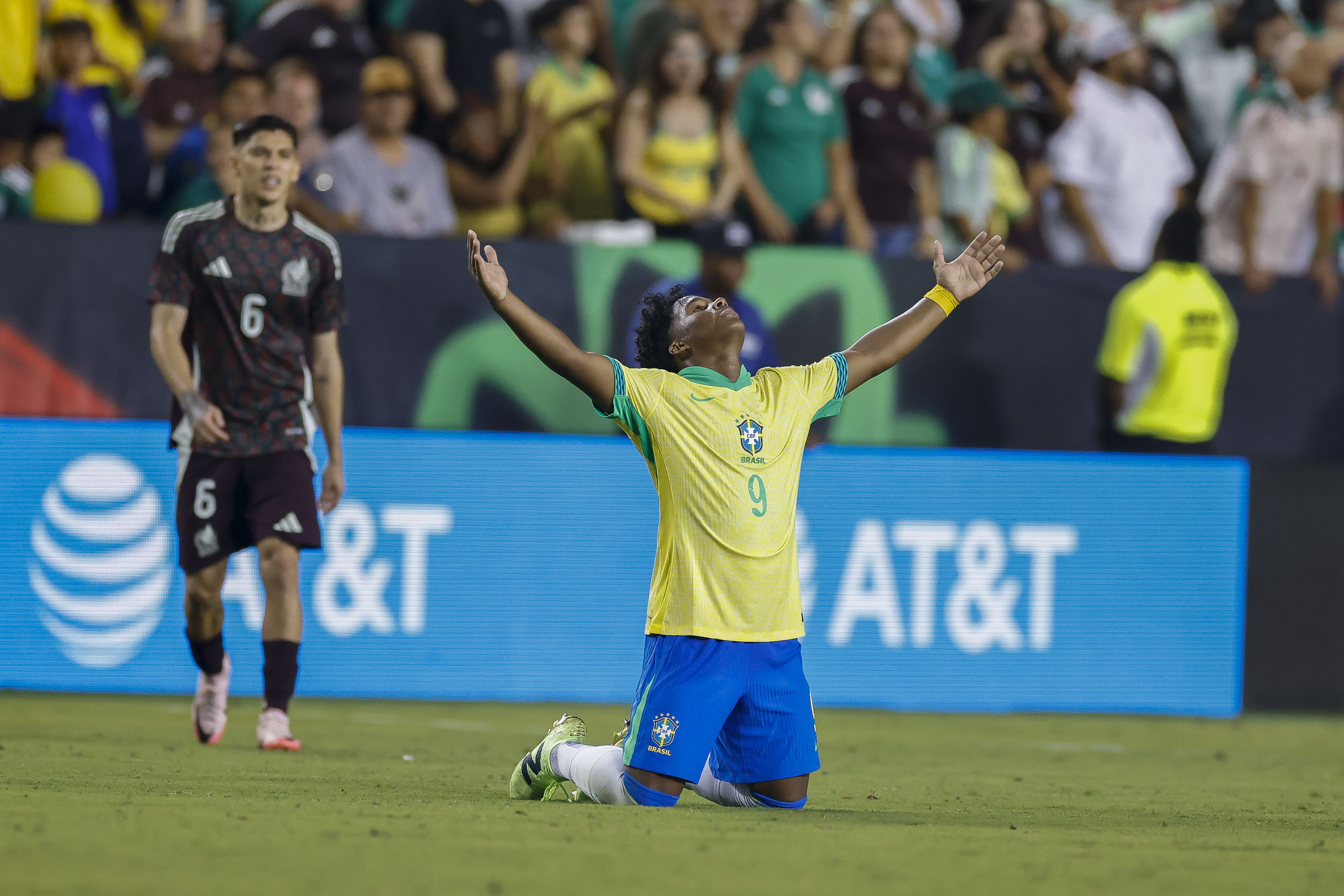 Endrick gives Brazil a dramatic win over Mexico