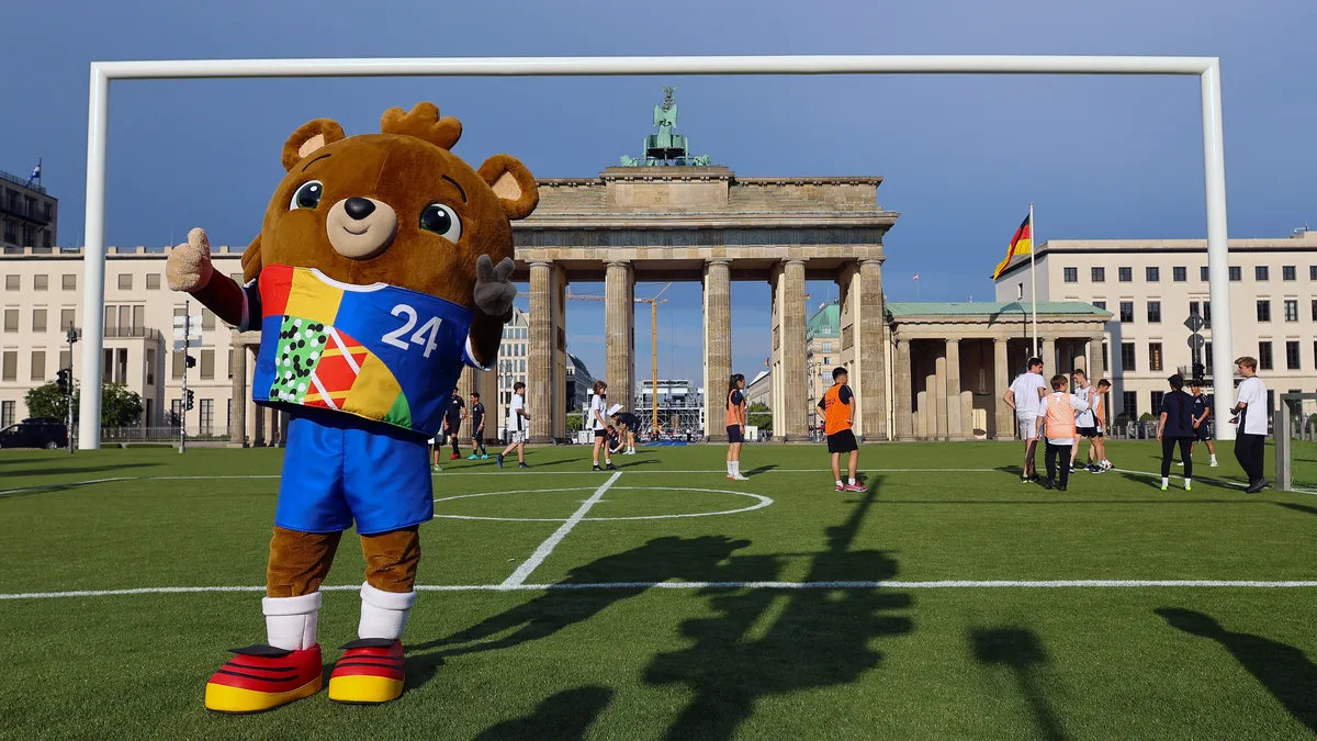 The glorious journey of mascots in the European Football Championship