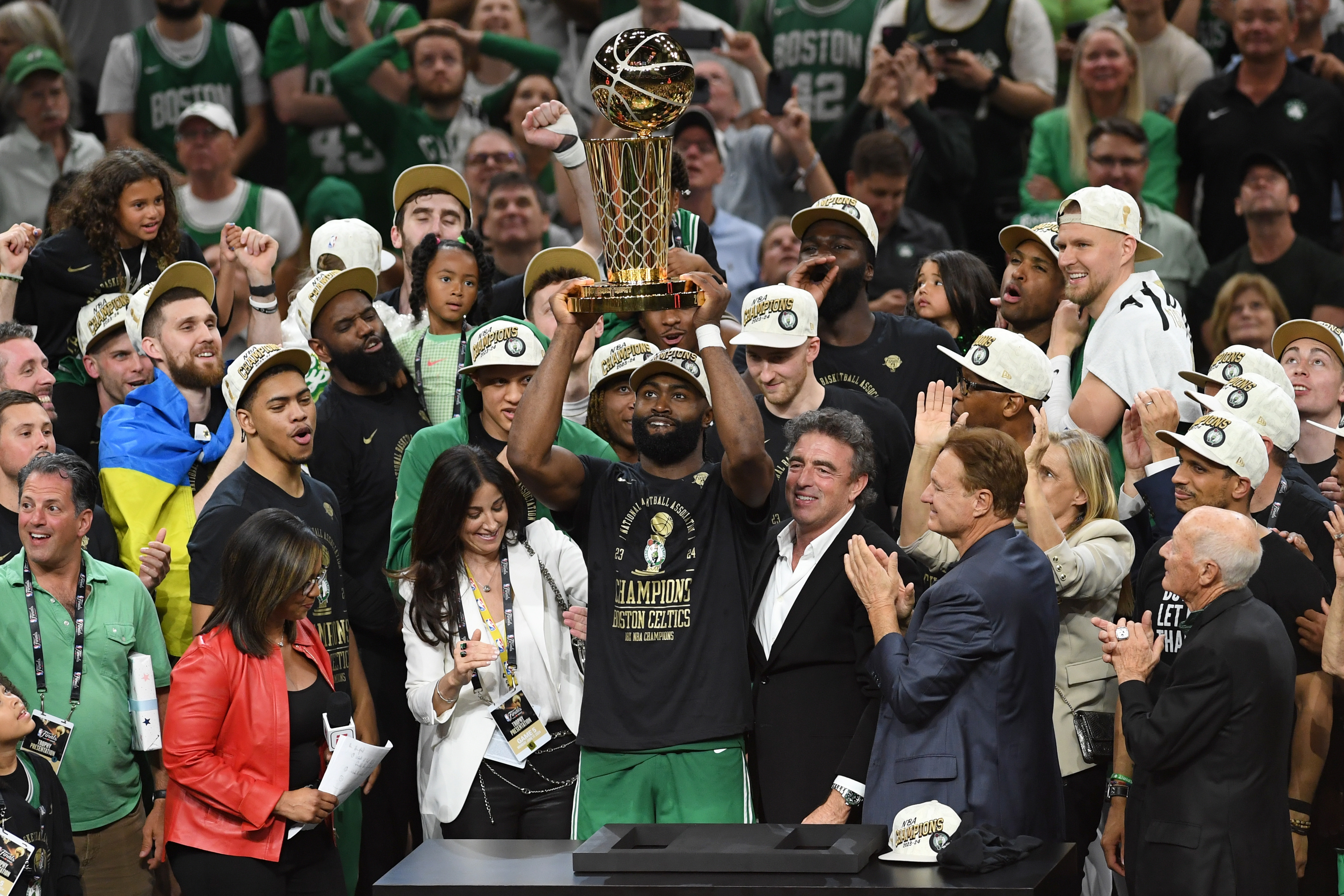 Boston beats Dallas to secure record 18th NBA title