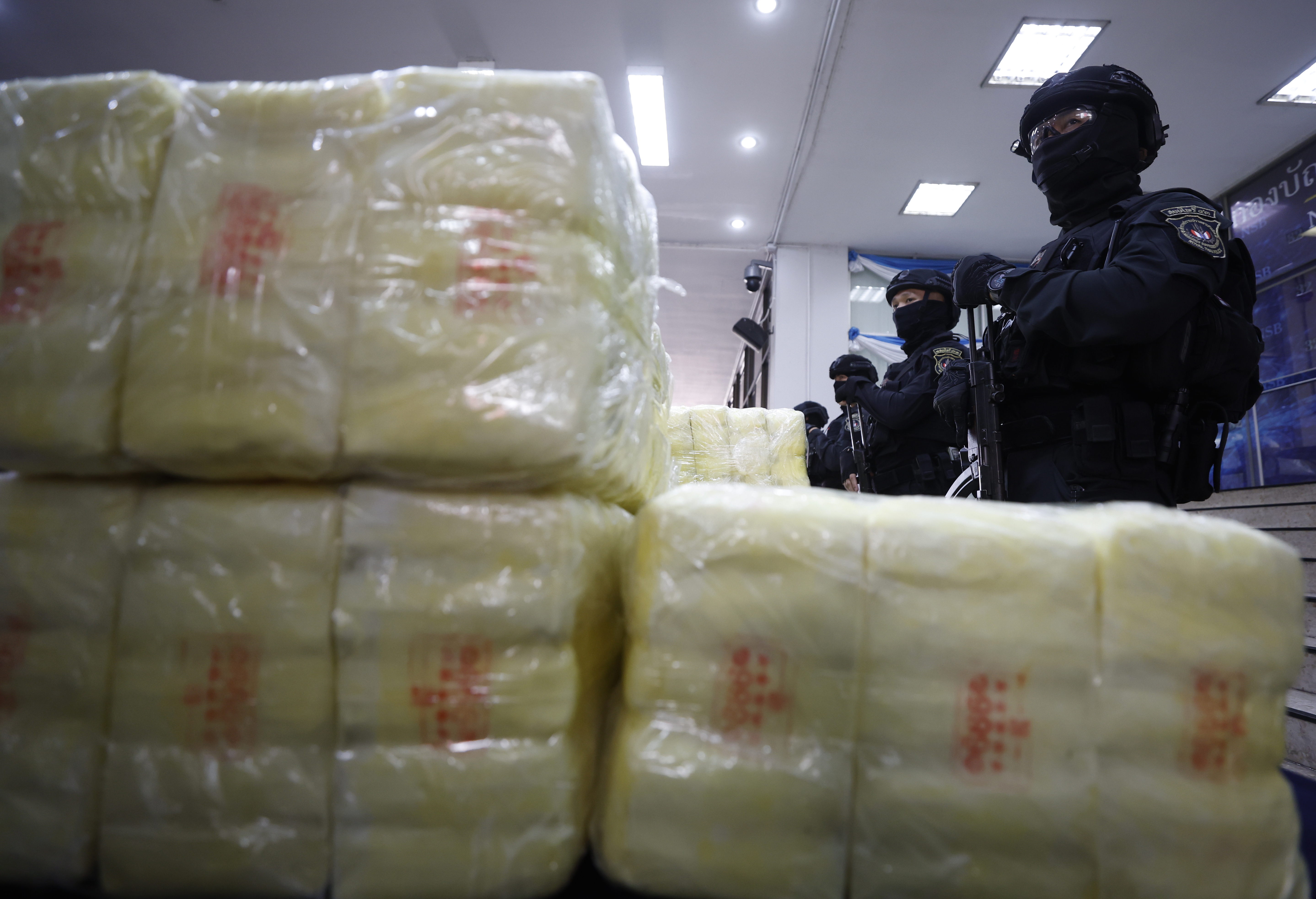 French authorities seize massive amount of methamphetamine