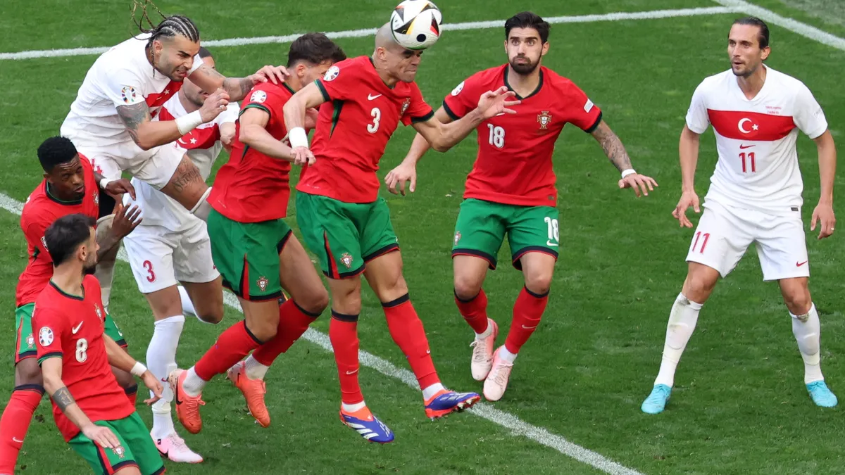 Portugal qualified for the last 16 of Euro 2024 after a victory over Turkey