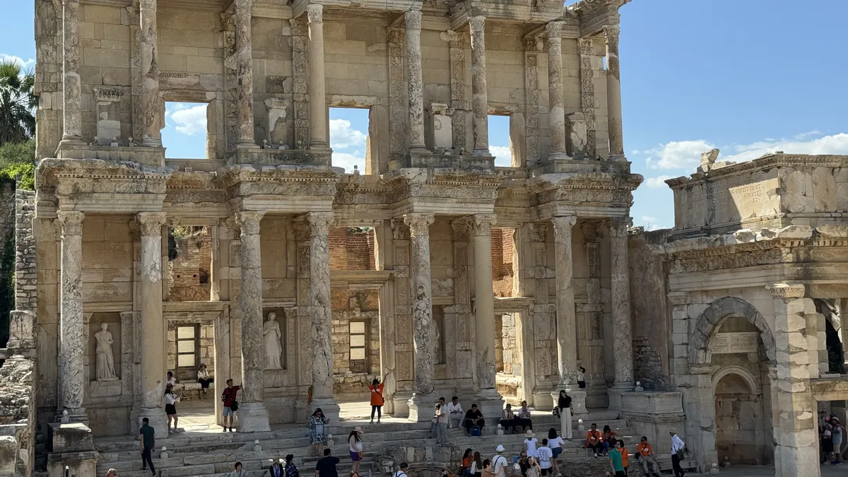 The Temple of Artemis in Ephesus - one of the seven wonders of the world