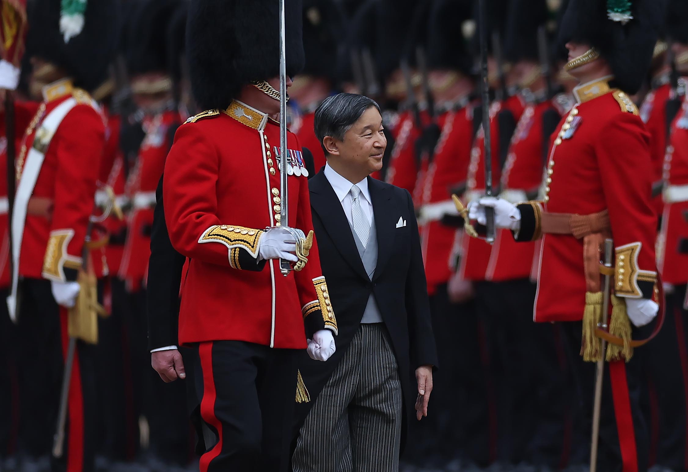 Britain rolled out the red carpet for the Japanese Imperial Family