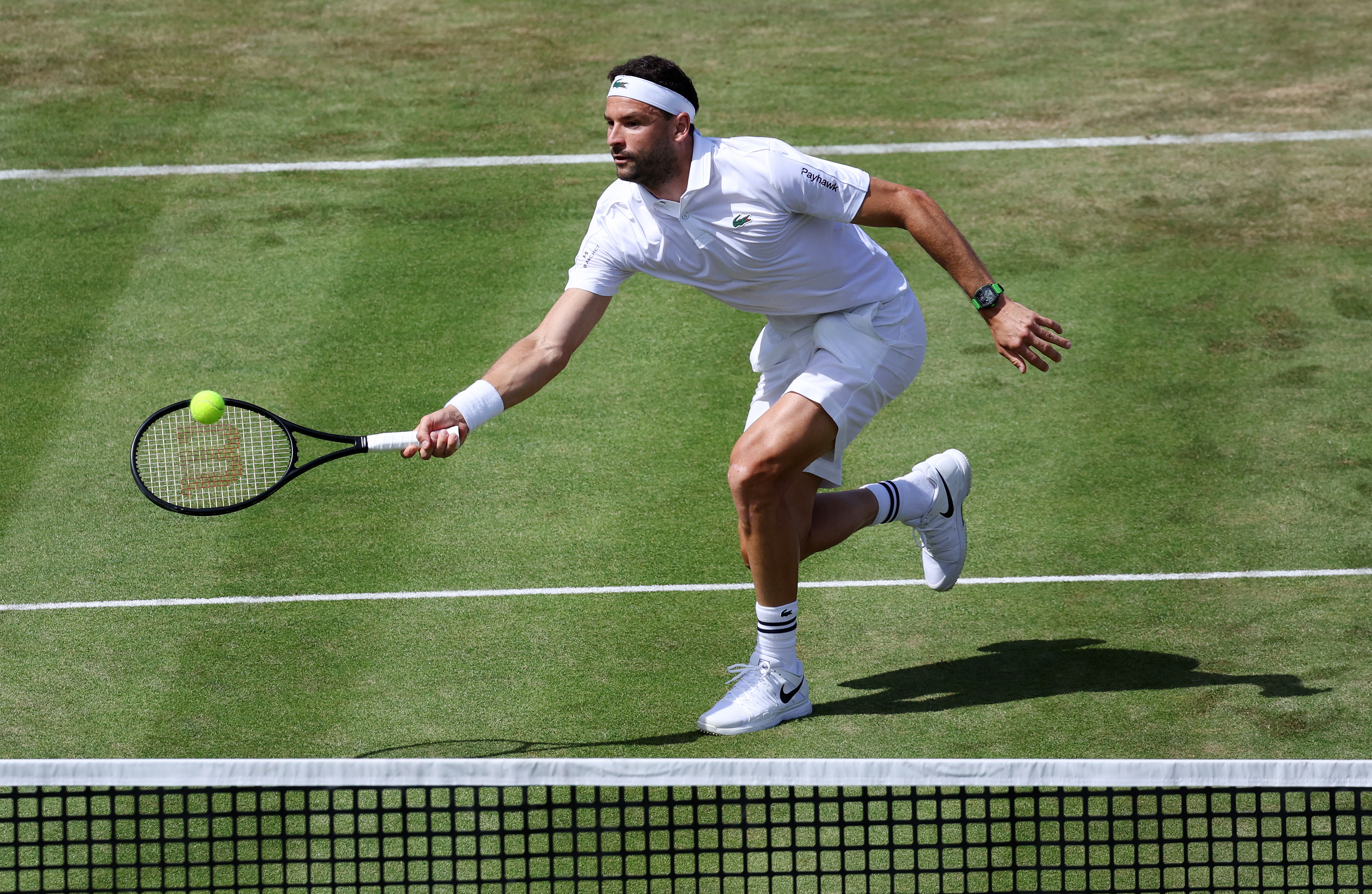 Grigor starts Wimbledon with straight sets victory over Lajovic