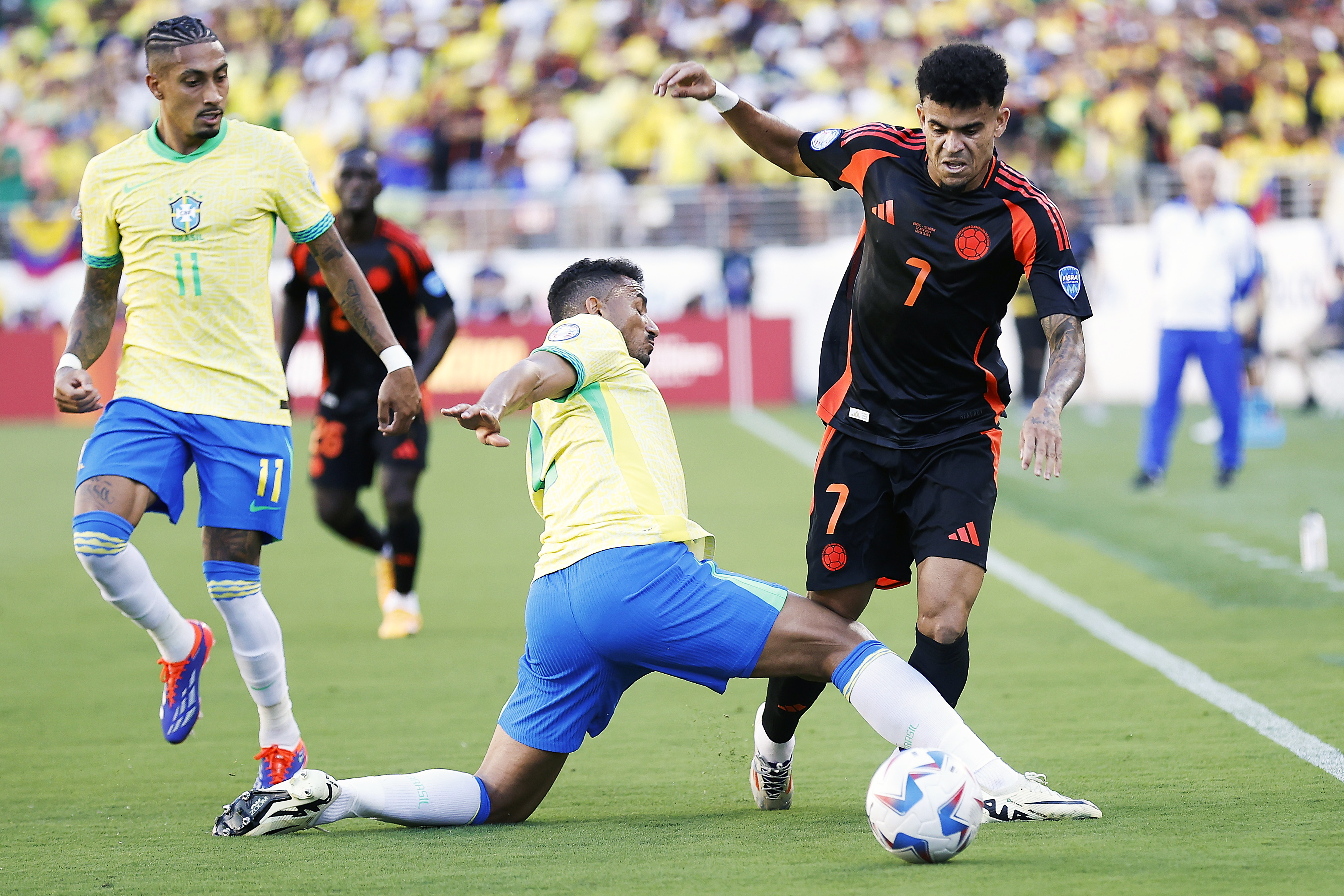 Colombia win group with Brazil, Selecao vs Uruguay in quarter-finals