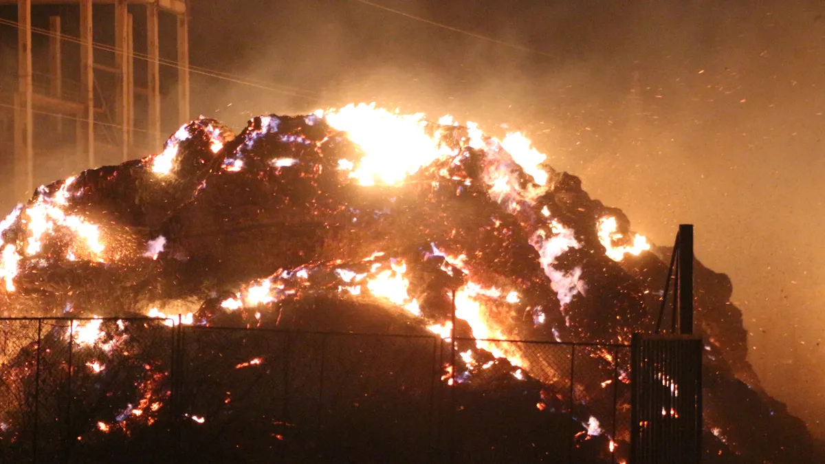 Heat, fires, drought and thunder plague the Balkans