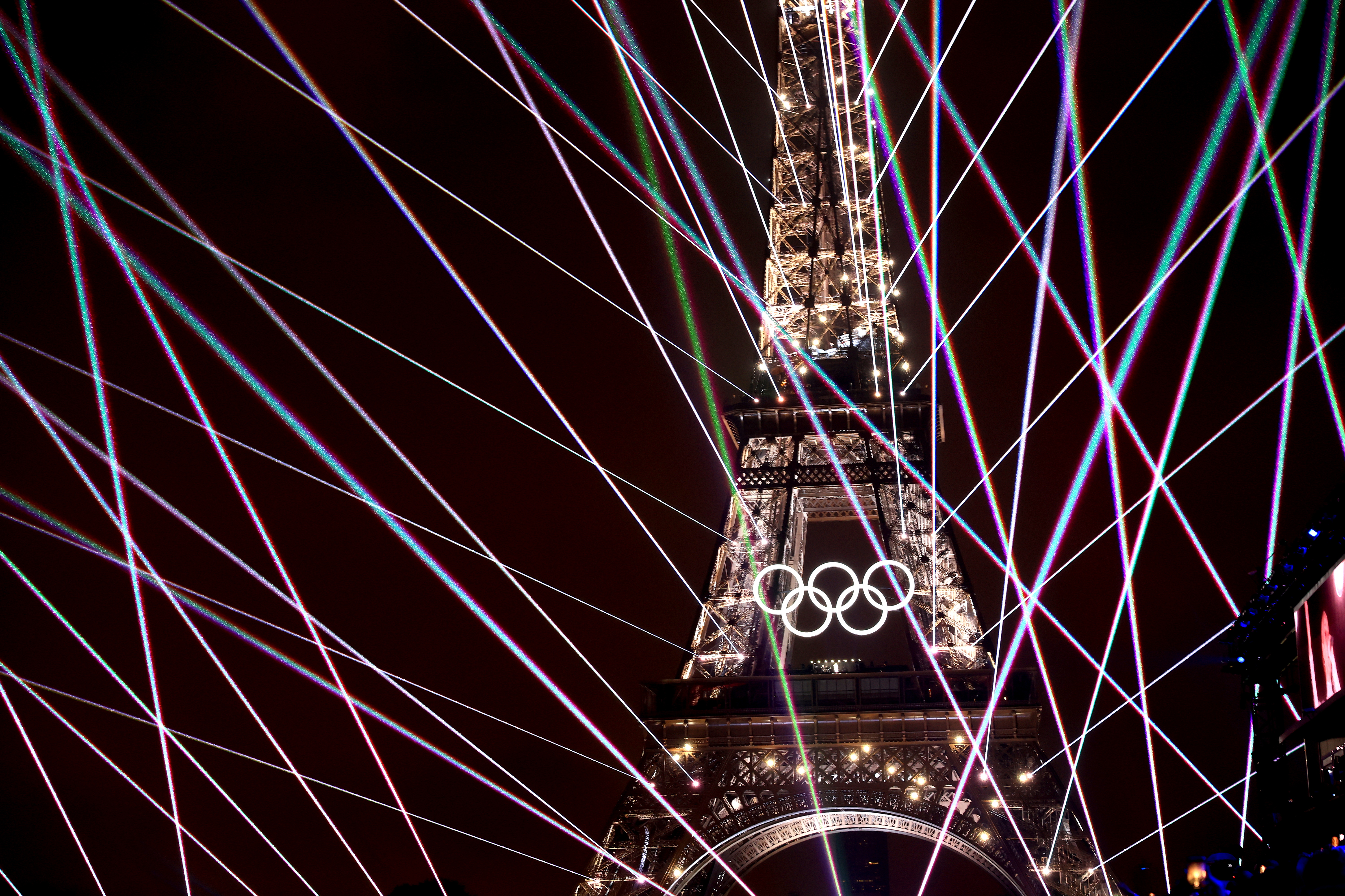 French legends lit the Olympic flame, Macron declared the Games open