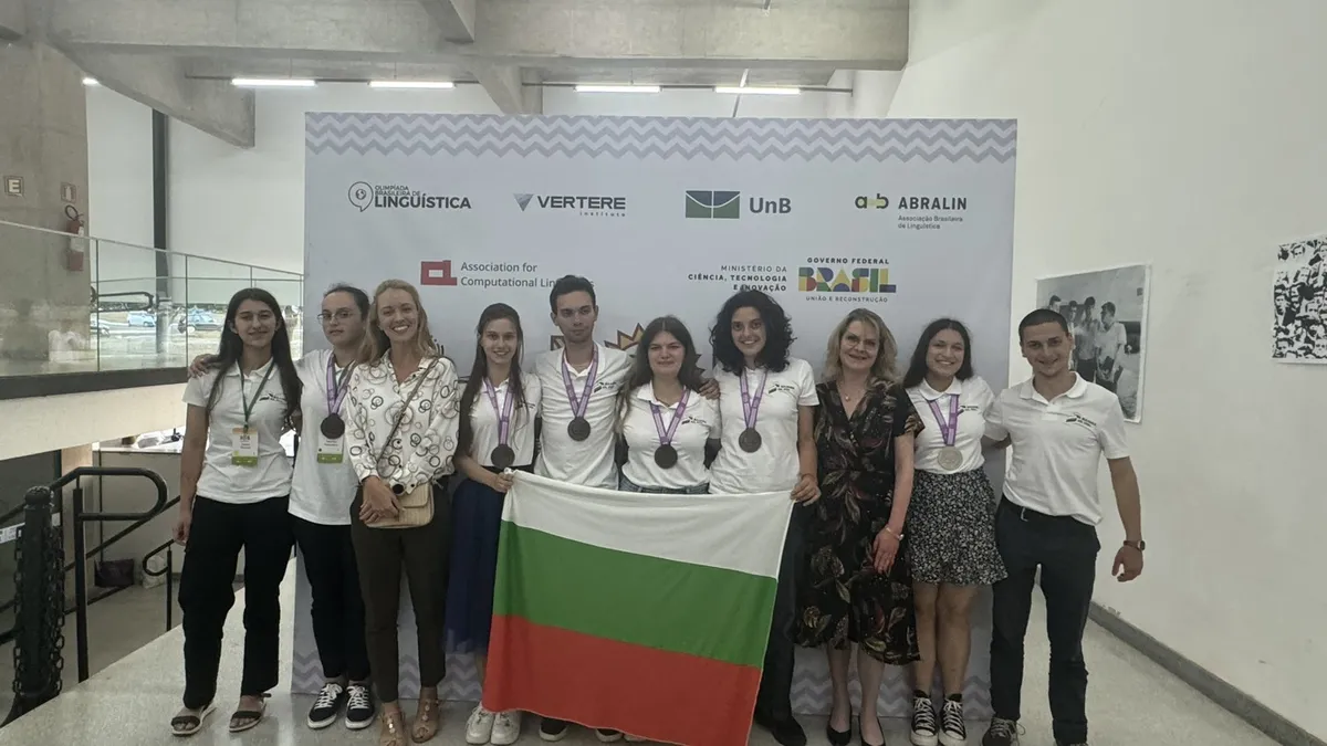 The Bulgarian students returned with 6 medals from the International Linguistics Olympiad