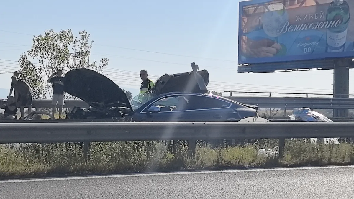 One person died in a crash on the biggest Bulgarian highway "Trakia"