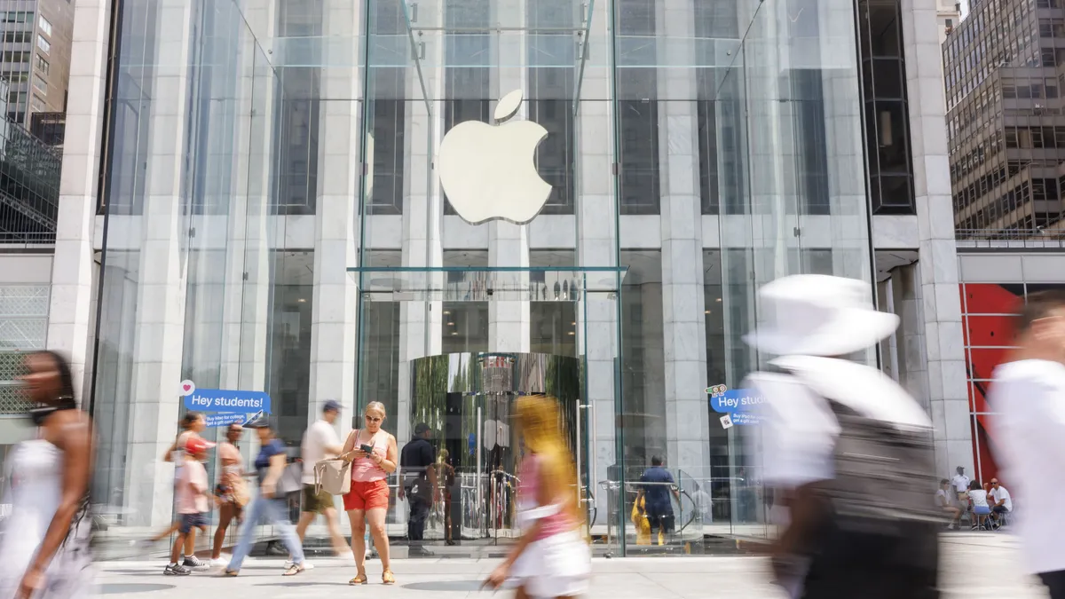 Apple's quarterly financial profit exceeds forecasts