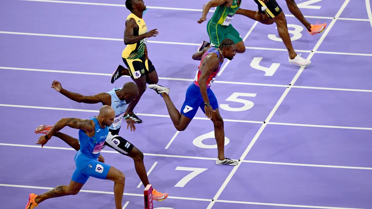 An epic photo-finish win gave Noah Lyles the Olympic 100m title