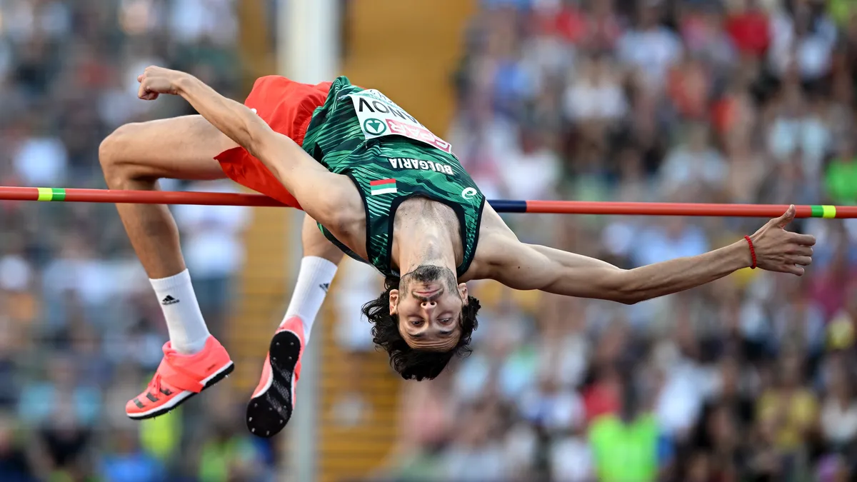 Bulgarian High-jumper Tihomir Ivanov qualified for the final in the high jump in Paris