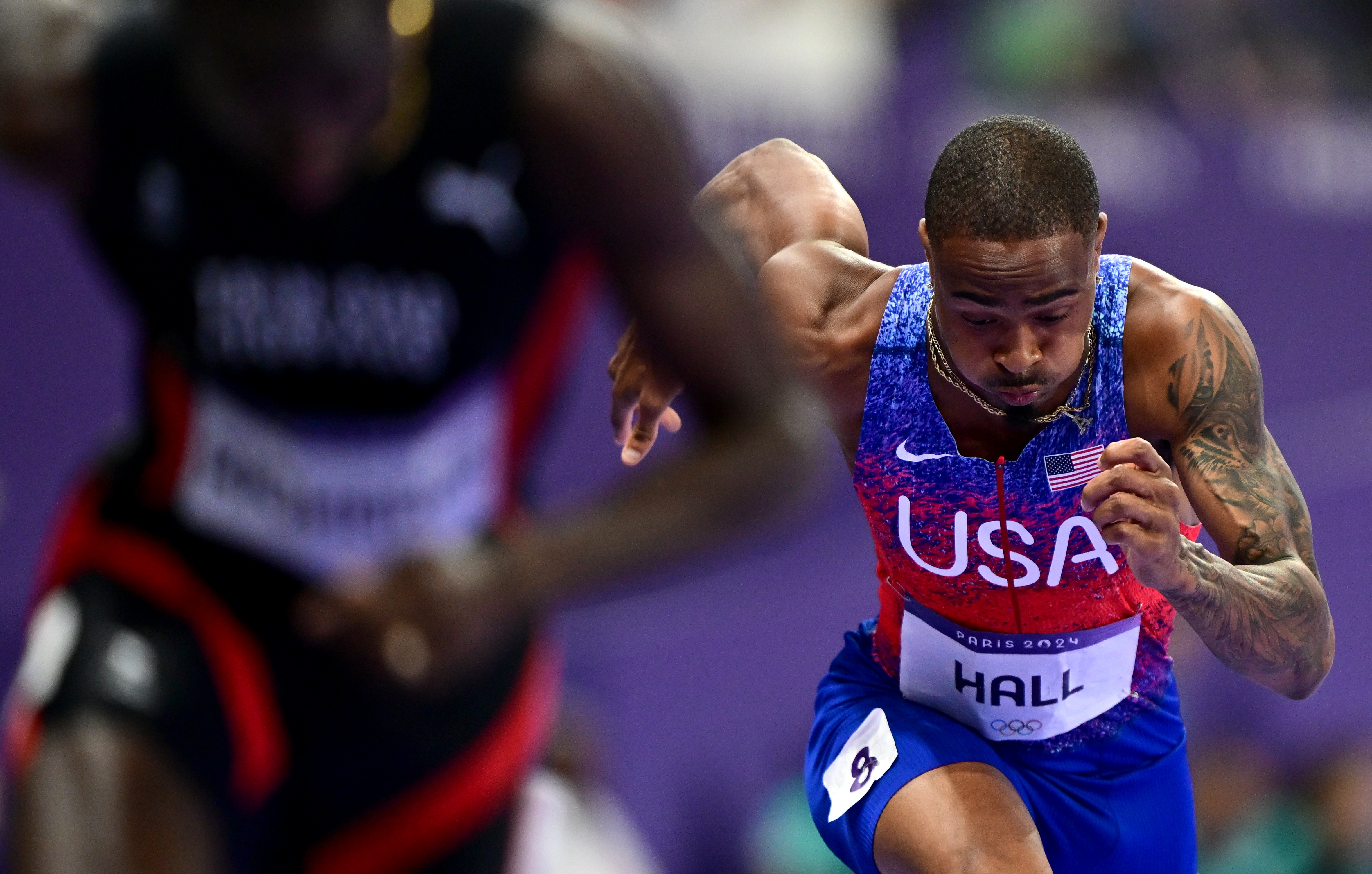 Quincy Hall Wins Olympic 400m Title