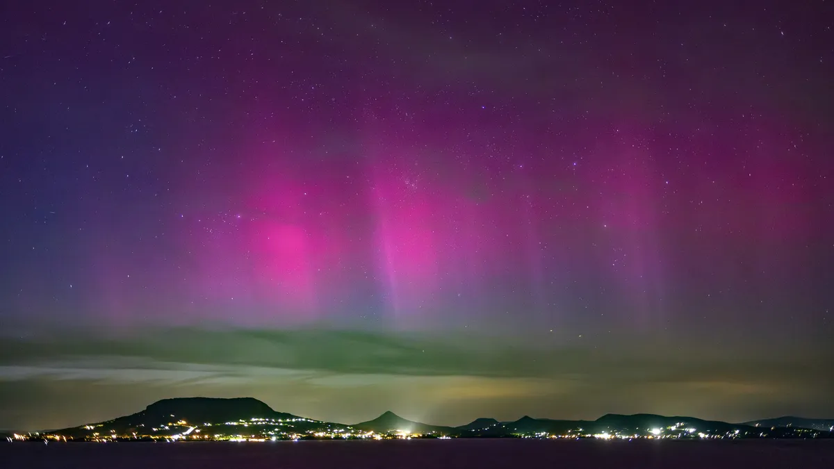 Solar storms sharpen the northern lights above Earth