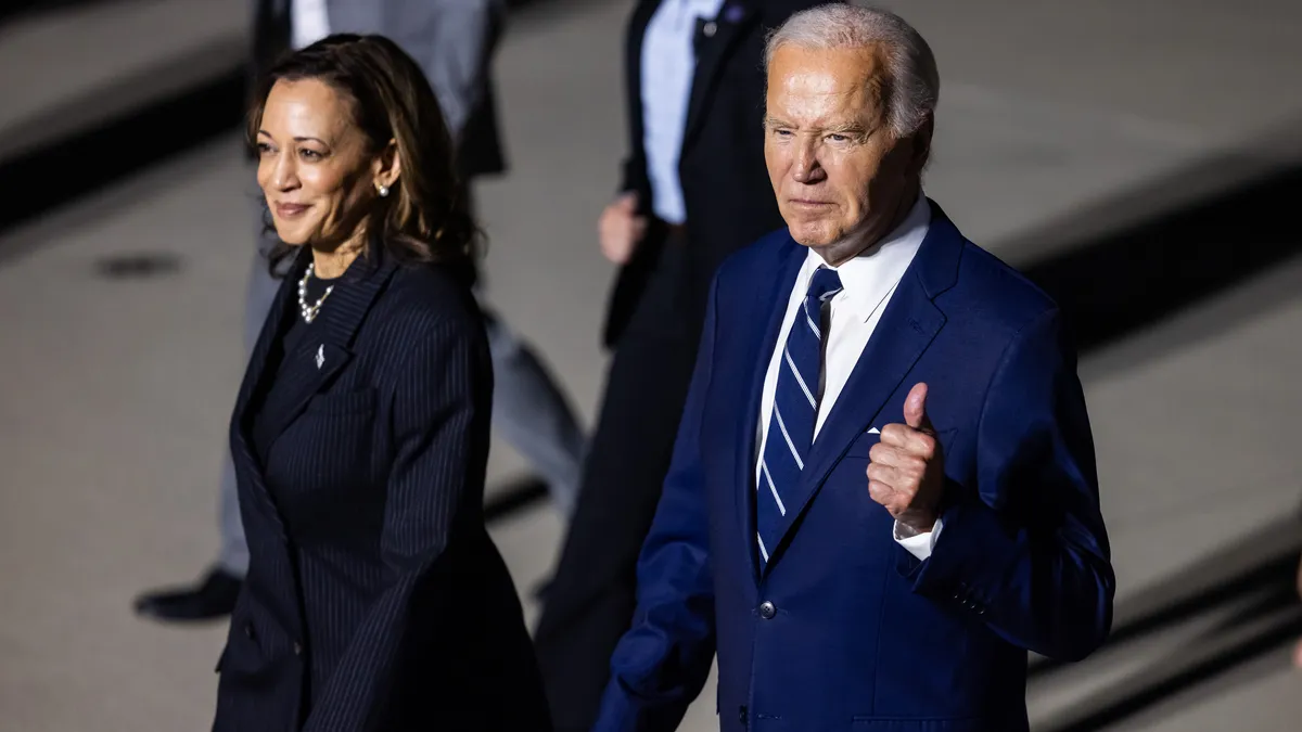 Joe Biden and Kamala Harris announced a historic agreement to lower US drug prices