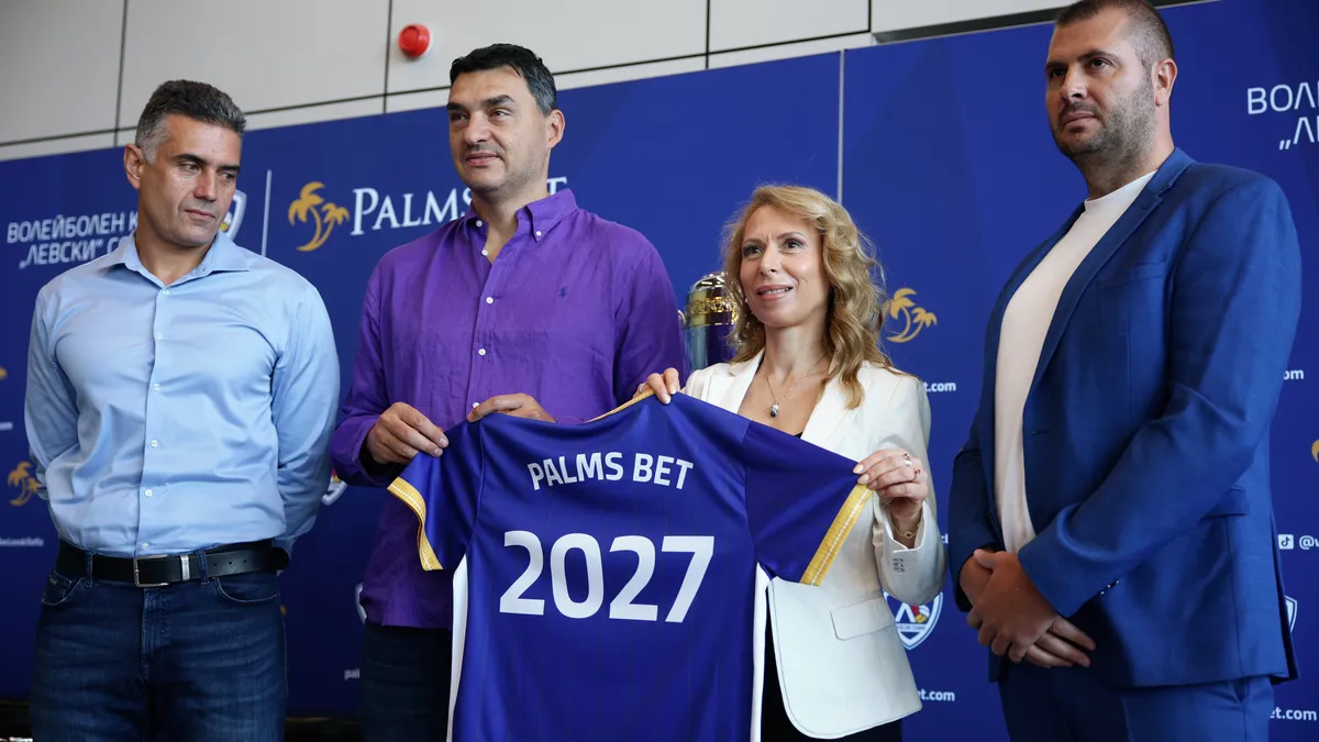 Palms Bet is the new official partner of Levski Sofia volleyball club