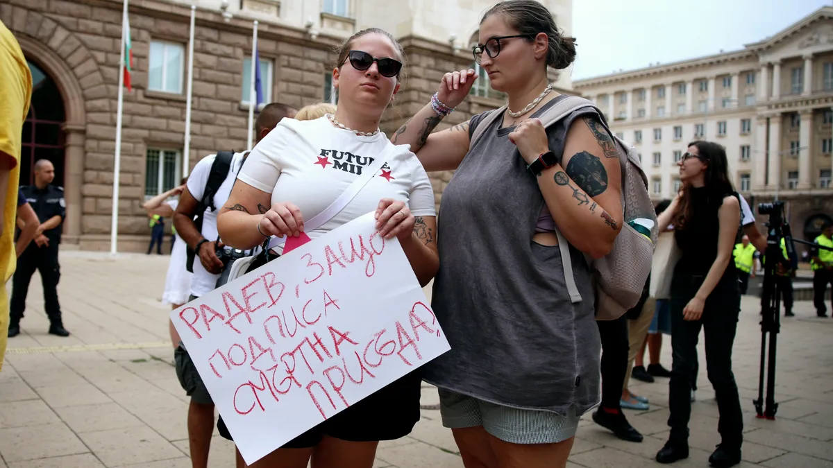 Two protests in Sofia "for" and "against" changes in the LGBTI law