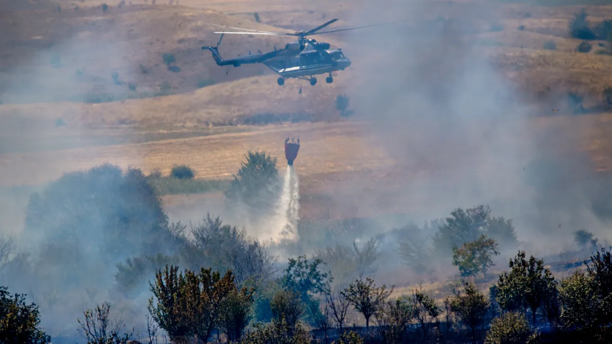 The rain extinguished all the severe fires in North Macedonia